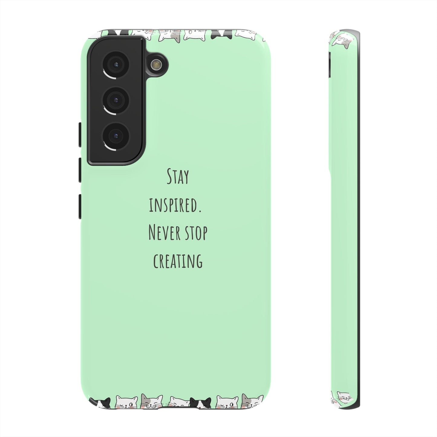 Tough Phone Case, Trendy Durable Glossy Finish, Stylish and Cute Smartphone Cover for Daily Use