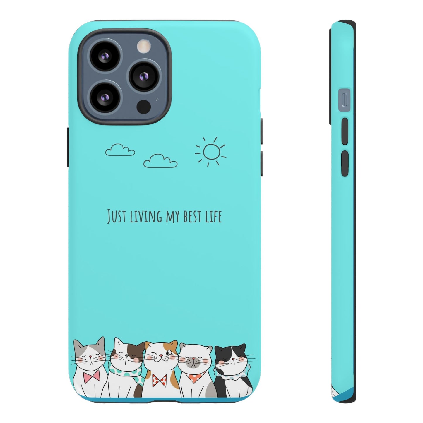 Durable Tough Phone Case, Stylish Trendy Glossy Finish, Cute Design for Smartphone Protection