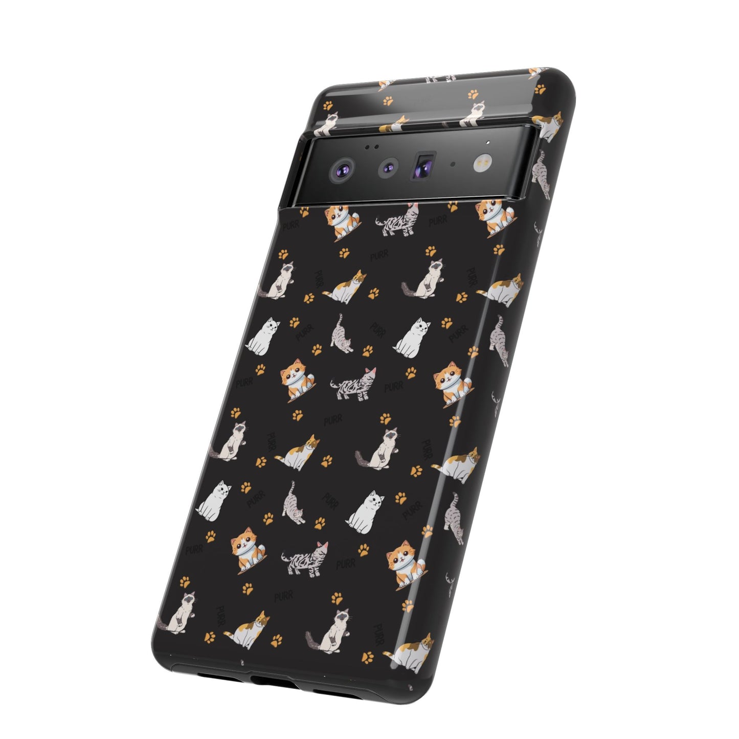 Durable Tough Phone Case, Stylish Glossy Finish, Trendy Cute Design, Everyday Protection for Smartphones