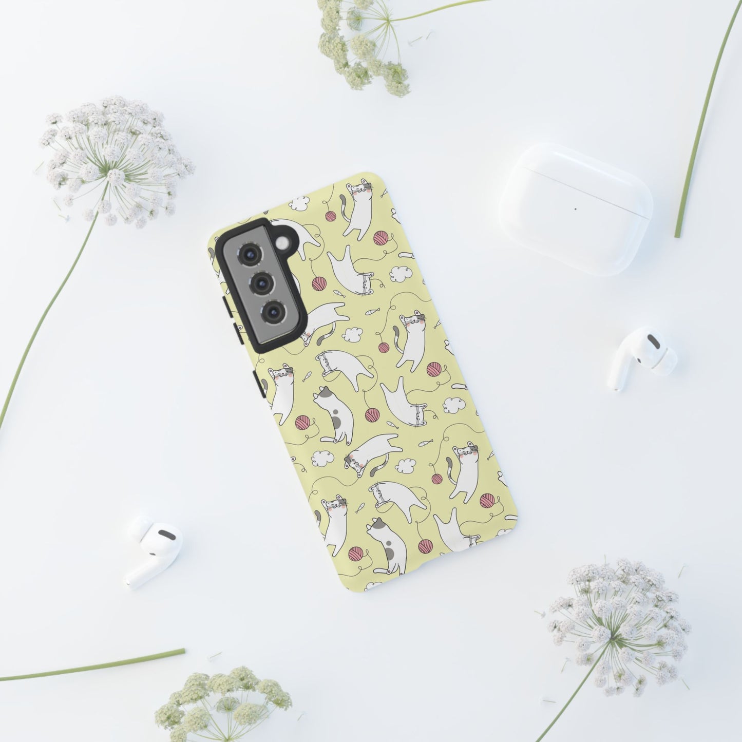 Durable Tough Phone Case, Cute Glossy Cover, Stylish and Trendy Smartphone Protection for Daily Use