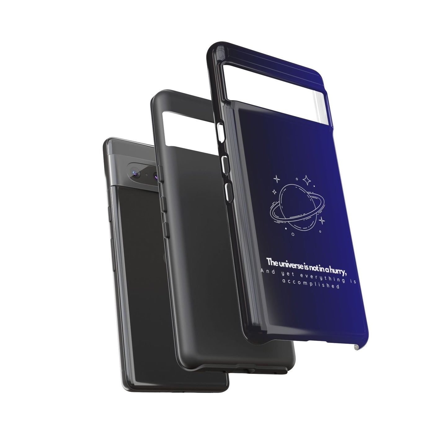 Inspirational Phone Case - 'The Universe is Not in a Hurry'