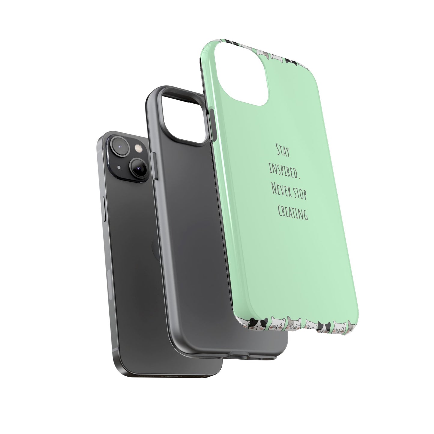 Tough Phone Case, Trendy Durable Glossy Finish, Stylish and Cute Smartphone Cover for Daily Use