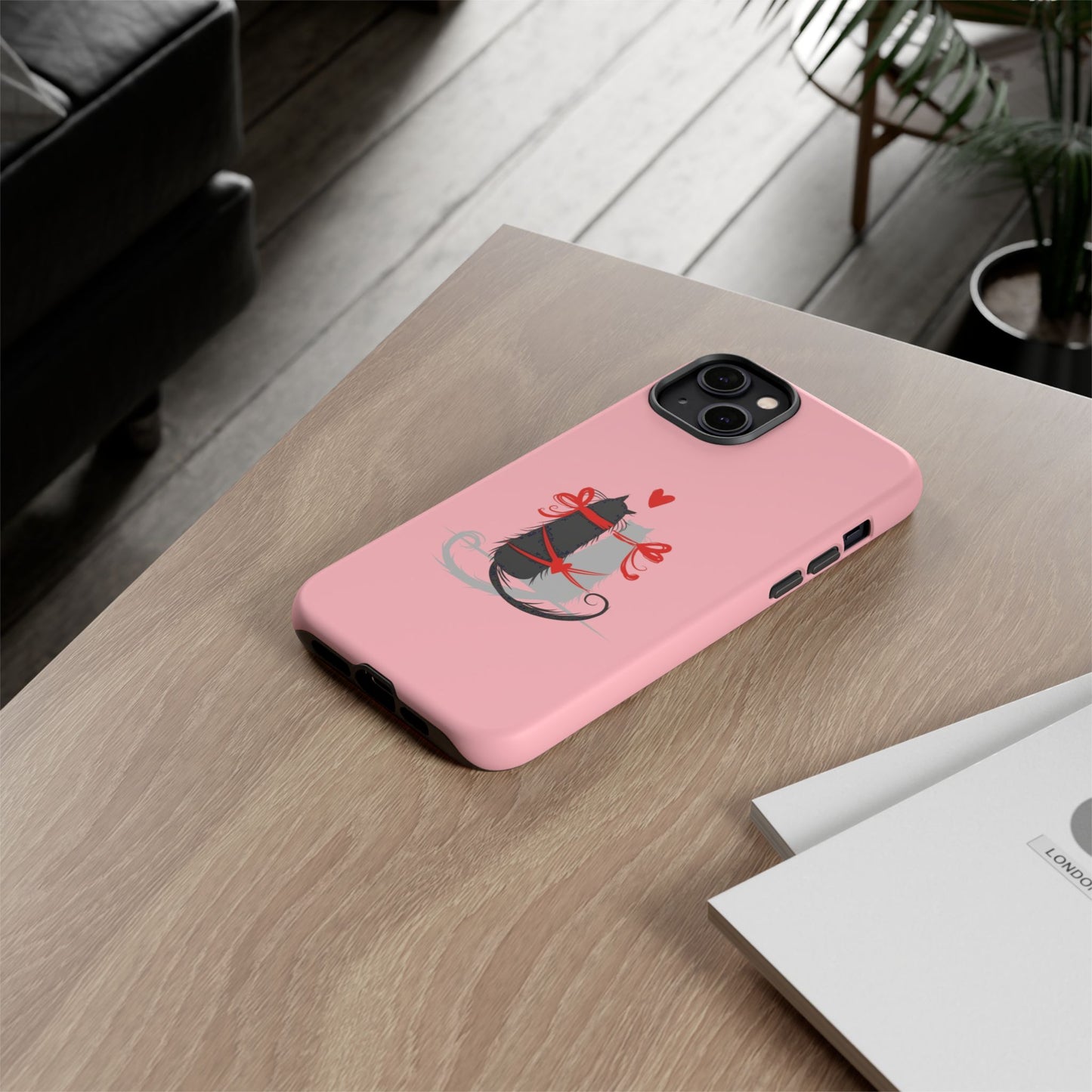 Cute Tough Phone Case, Trendy Glossy Finish, Durable and Fashionable, Stylish Everyday Cover, Smartphone Protection