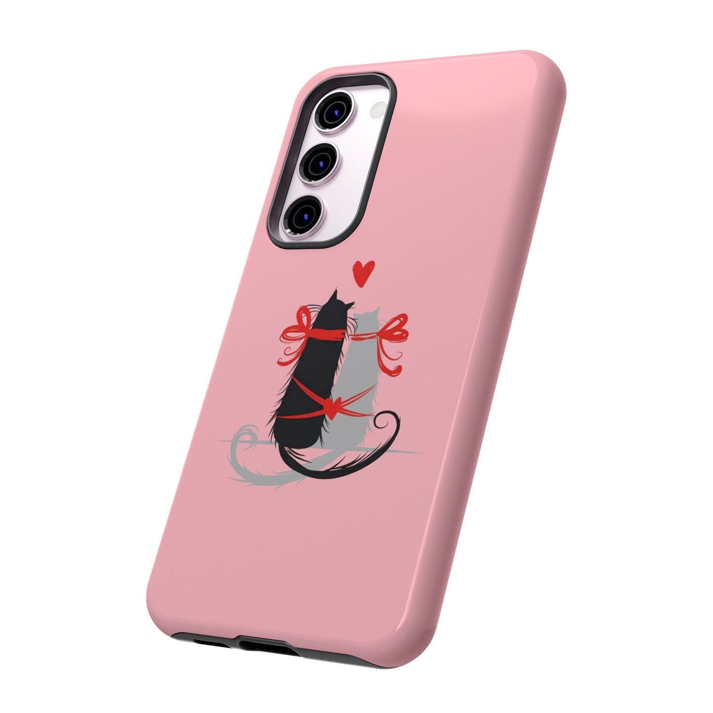 Cute Tough Phone Case, Trendy Glossy Finish, Durable and Fashionable, Stylish Everyday Cover, Smartphone Protection
