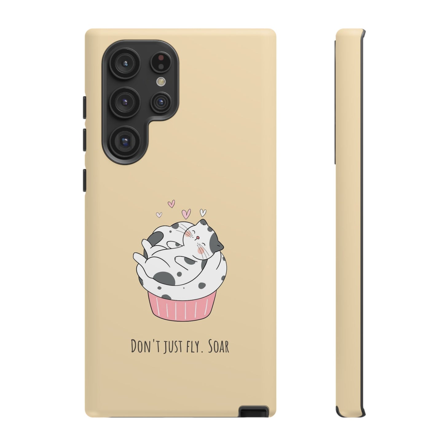 Tough Phone Case, Glossy Cute Design, Durable and Stylish, Trendy Smartphone Cover for Daily Use