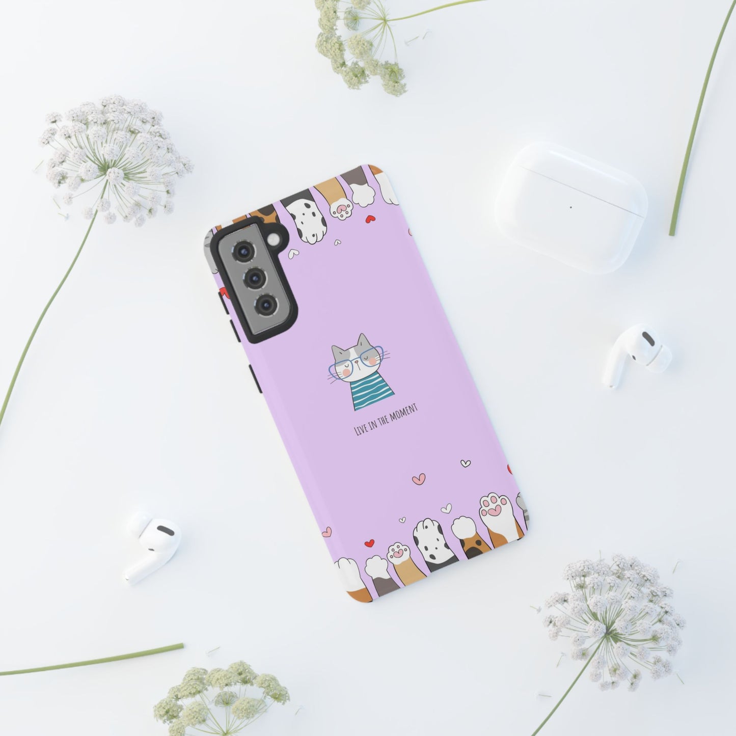 Durable Tough Phone Case, Trendy and Glossy, Stylish Cute Design for Smartphone Protection