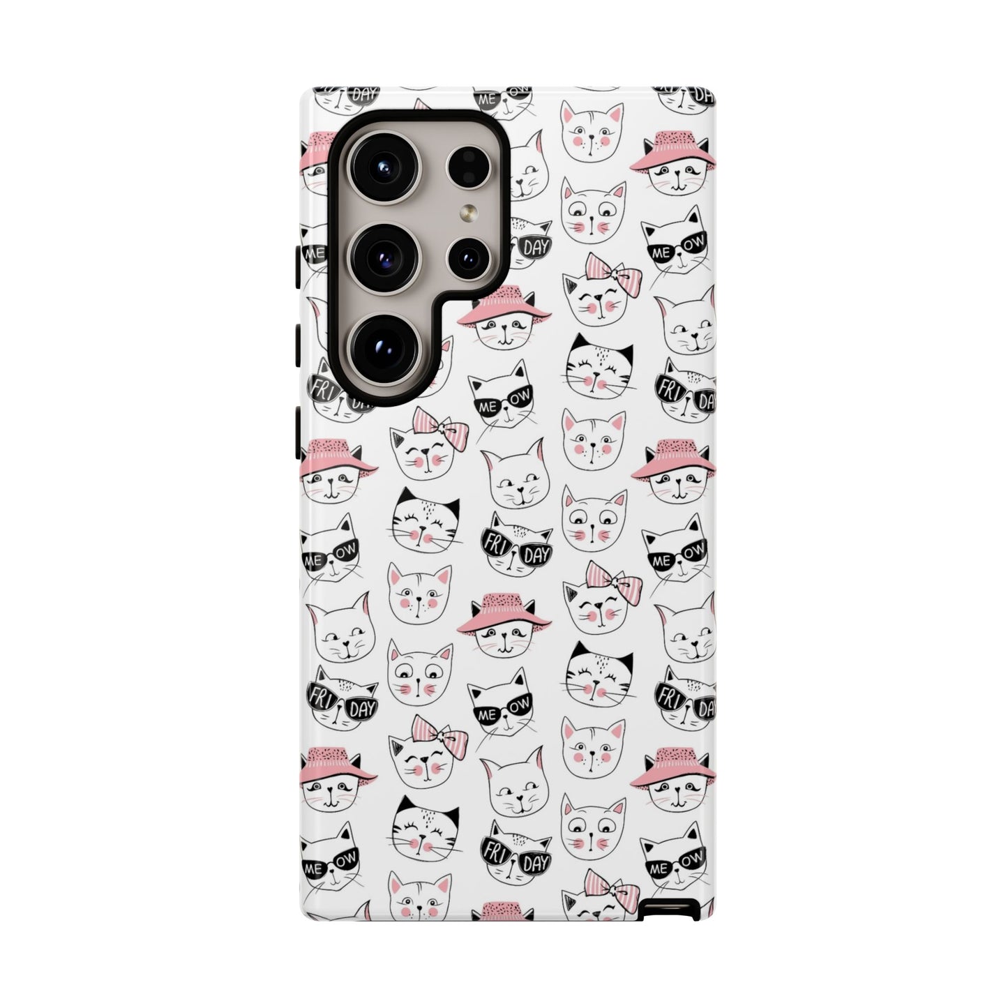 Durable Tough Phone Case, Stylish Glossy Finish, Trendy and Cute Smartphone Cover for Protection