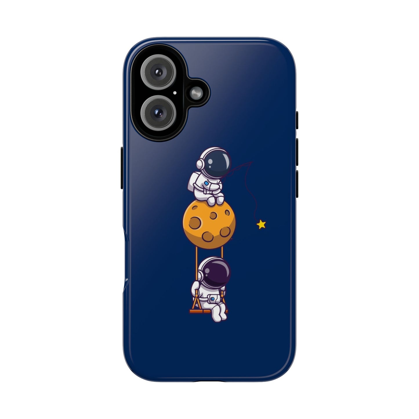Astronaut Adventure Phone Case - Galaxy Design with Space Explorers