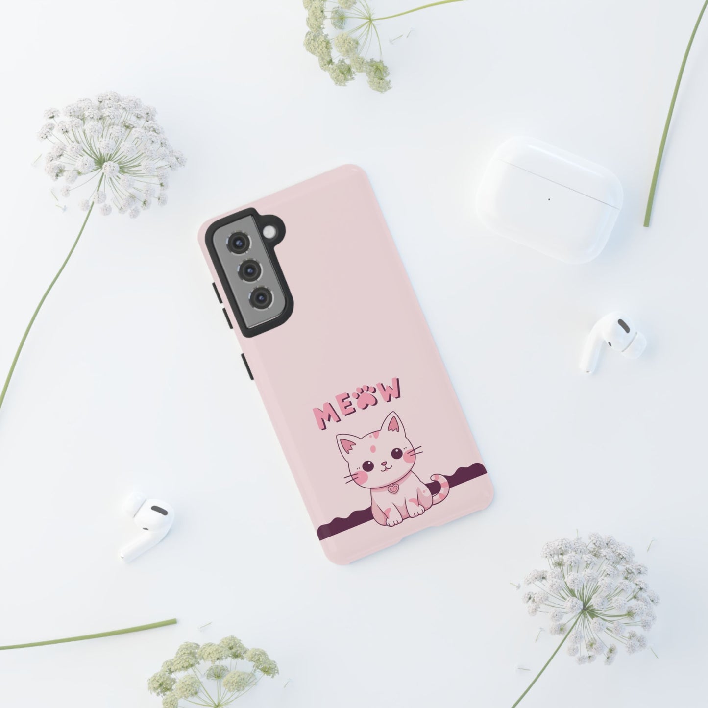 Tough Phone Case, Durable and Stylish, Cute Glossy Finish, Trendy Everyday Cover for Smartphone Protection