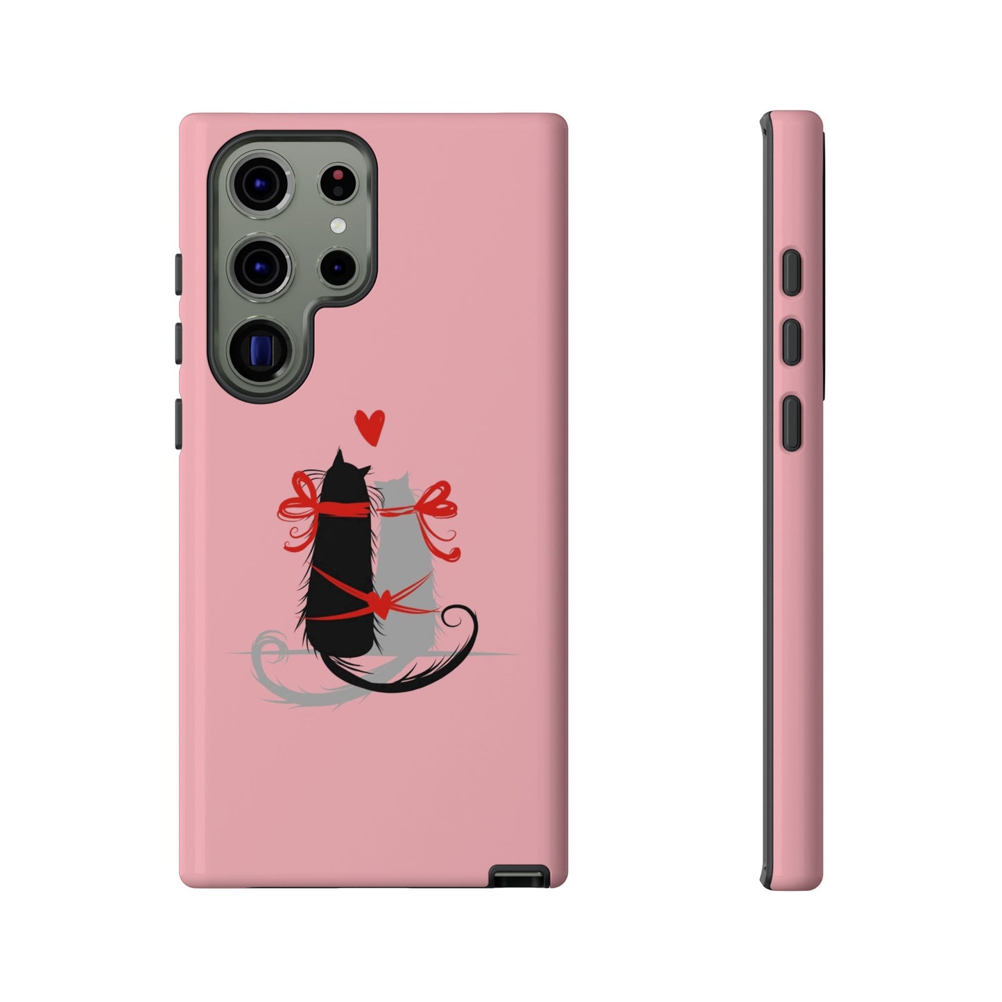 Cute Tough Phone Case, Trendy Glossy Finish, Durable and Fashionable, Stylish Everyday Cover, Smartphone Protection