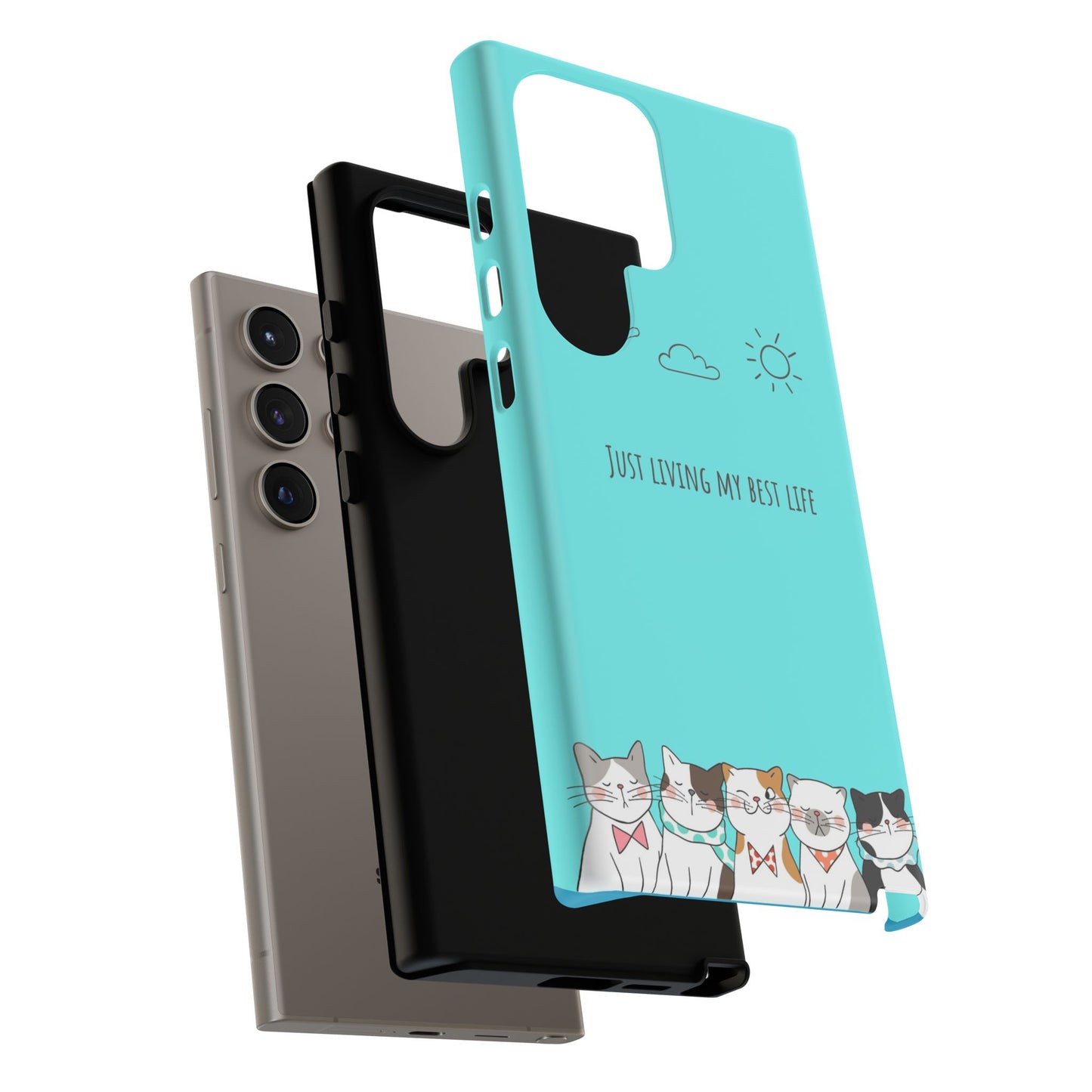 Durable Tough Phone Case, Stylish Trendy Glossy Finish, Cute Design for Smartphone Protection