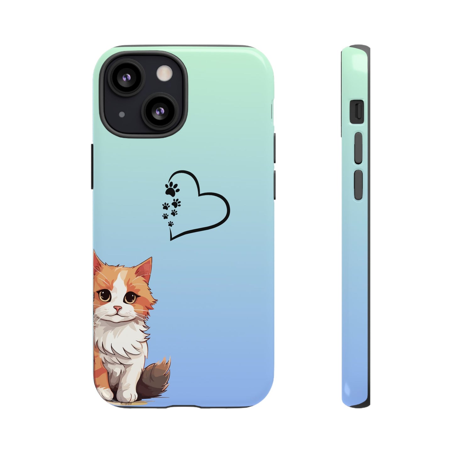 Trendy Tough Phone Case, Glossy Finish, Durable and Stylish, Cute Design for Smartphone Protection