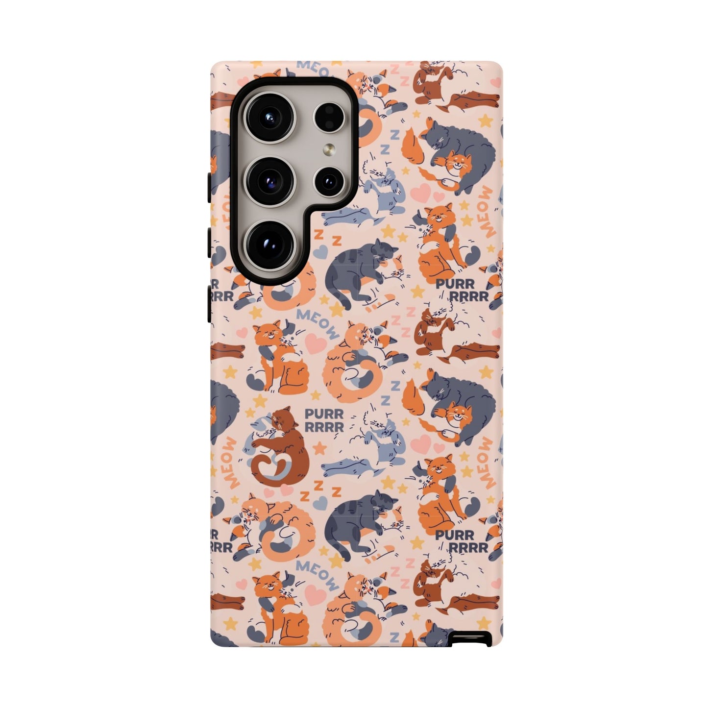Durable Tough Phone Case, Trendy Cute Glossy Design, Stylish Smartphone Protection for Everyday Use