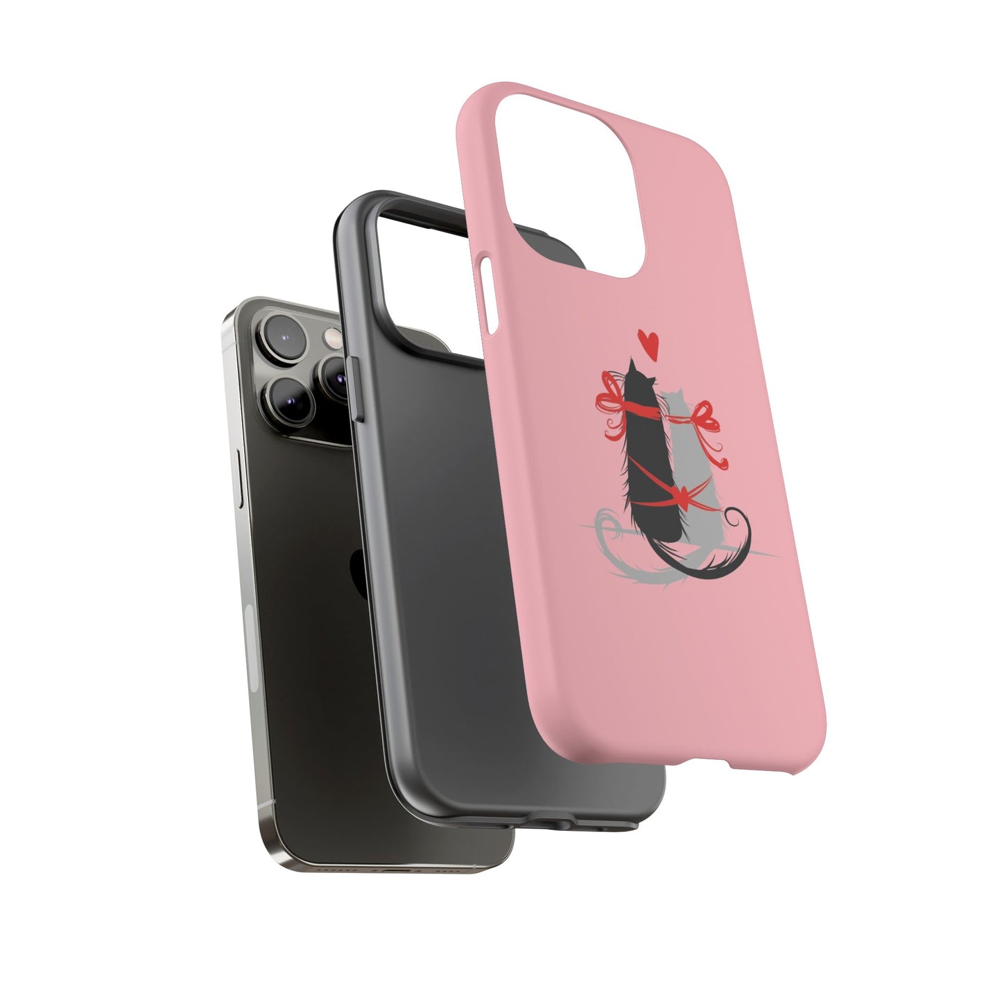 Cute Tough Phone Case, Trendy Glossy Finish, Durable and Fashionable, Stylish Everyday Cover, Smartphone Protection