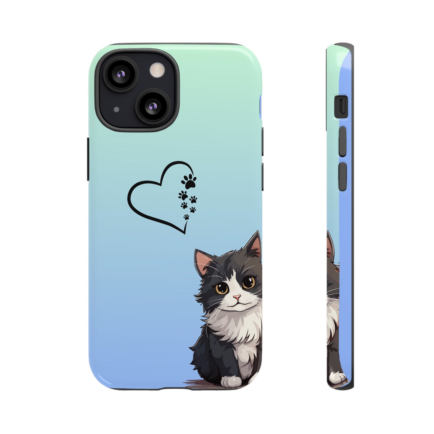 Tough Phone Case, Cute and Stylish Glossy Finish, Trendy Durable Design, Smartphone Protection
