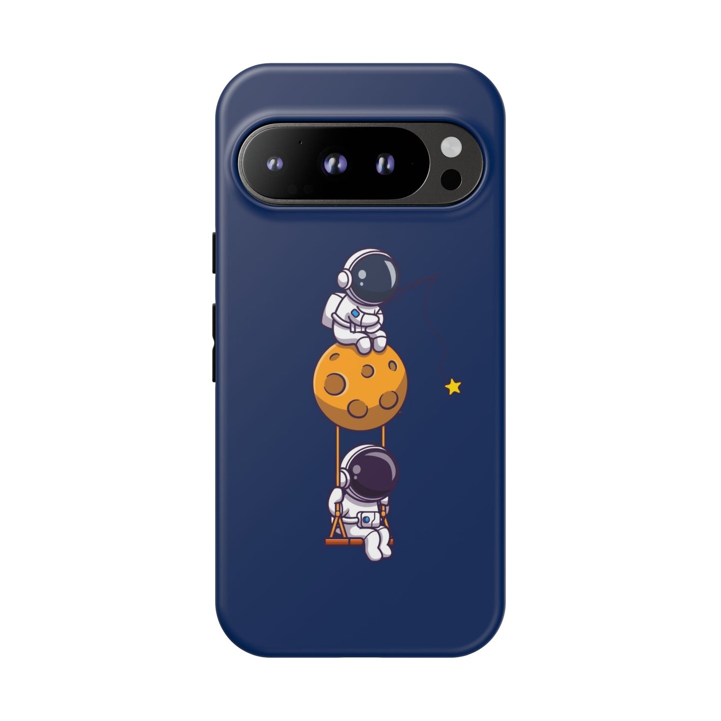 Astronaut Adventure Phone Case - Galaxy Design with Space Explorers
