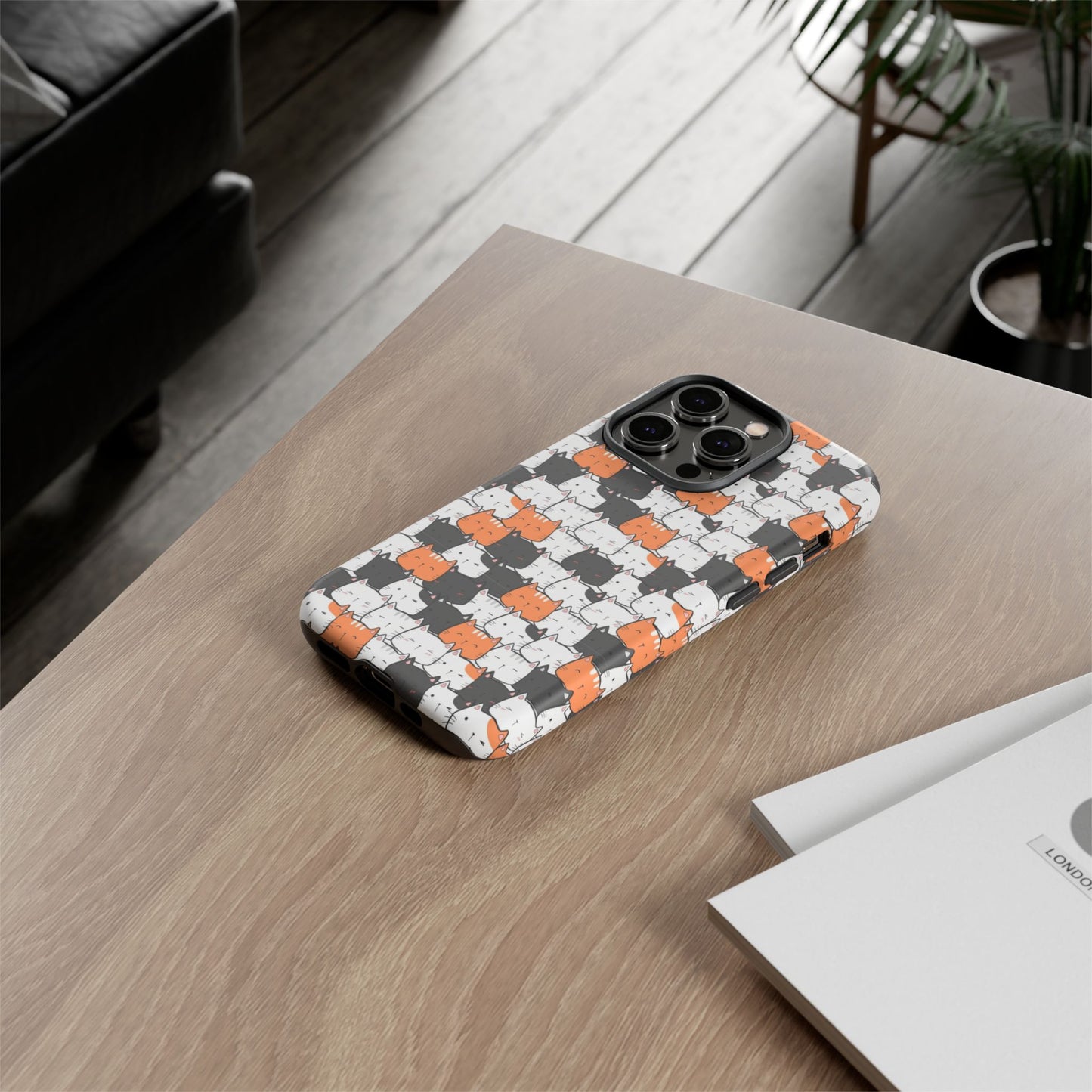 Durable Tough Phone Case, Cute and Stylish Glossy Finish, Trendy Design for Smartphone Protection