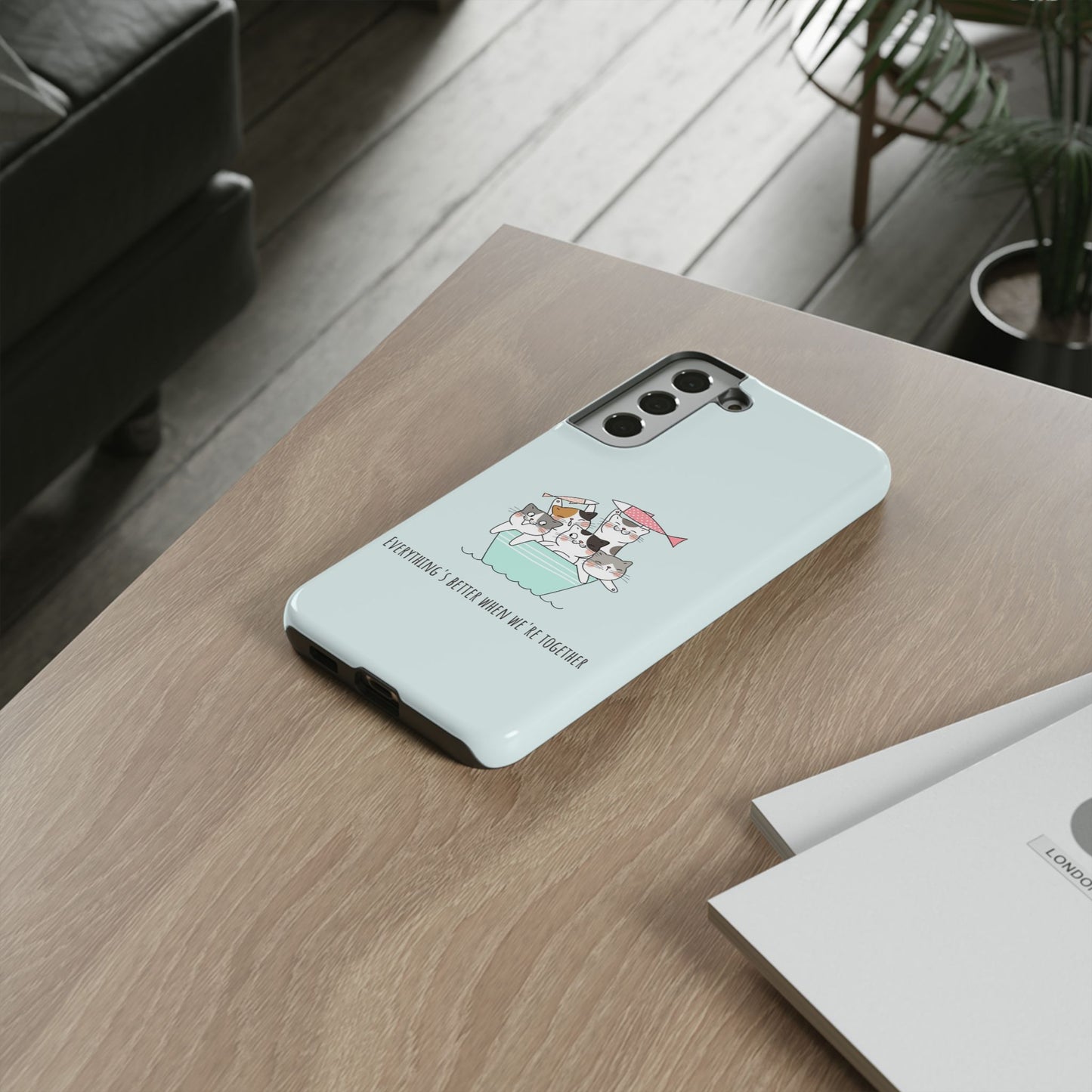 Durable Tough Phone Case, Trendy Glossy Finish, Stylish and Cute Smartphone Cover for Protection