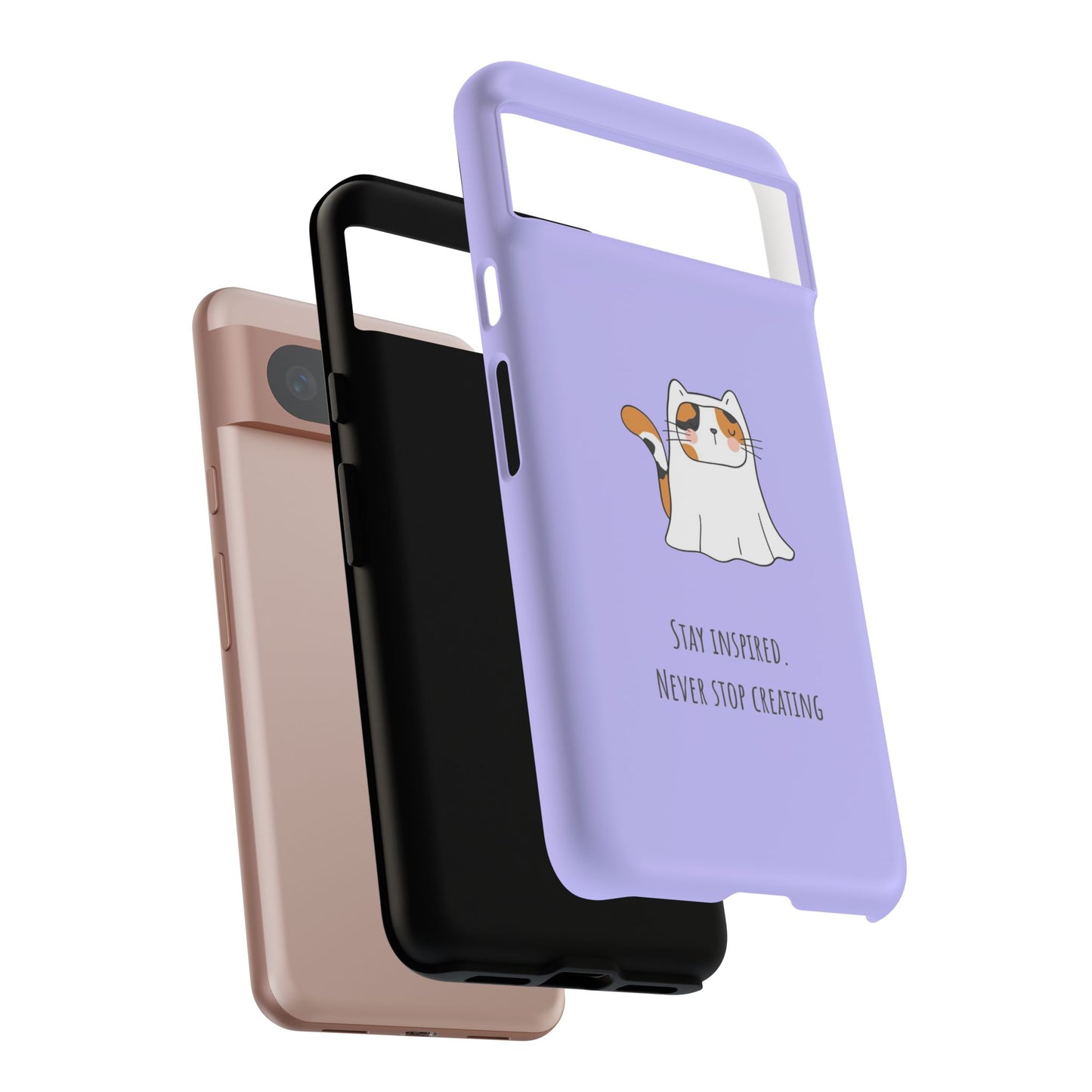Tough Phone Case, Stylish and Durable Glossy Finish, Trendy Cute Cover for Smartphones