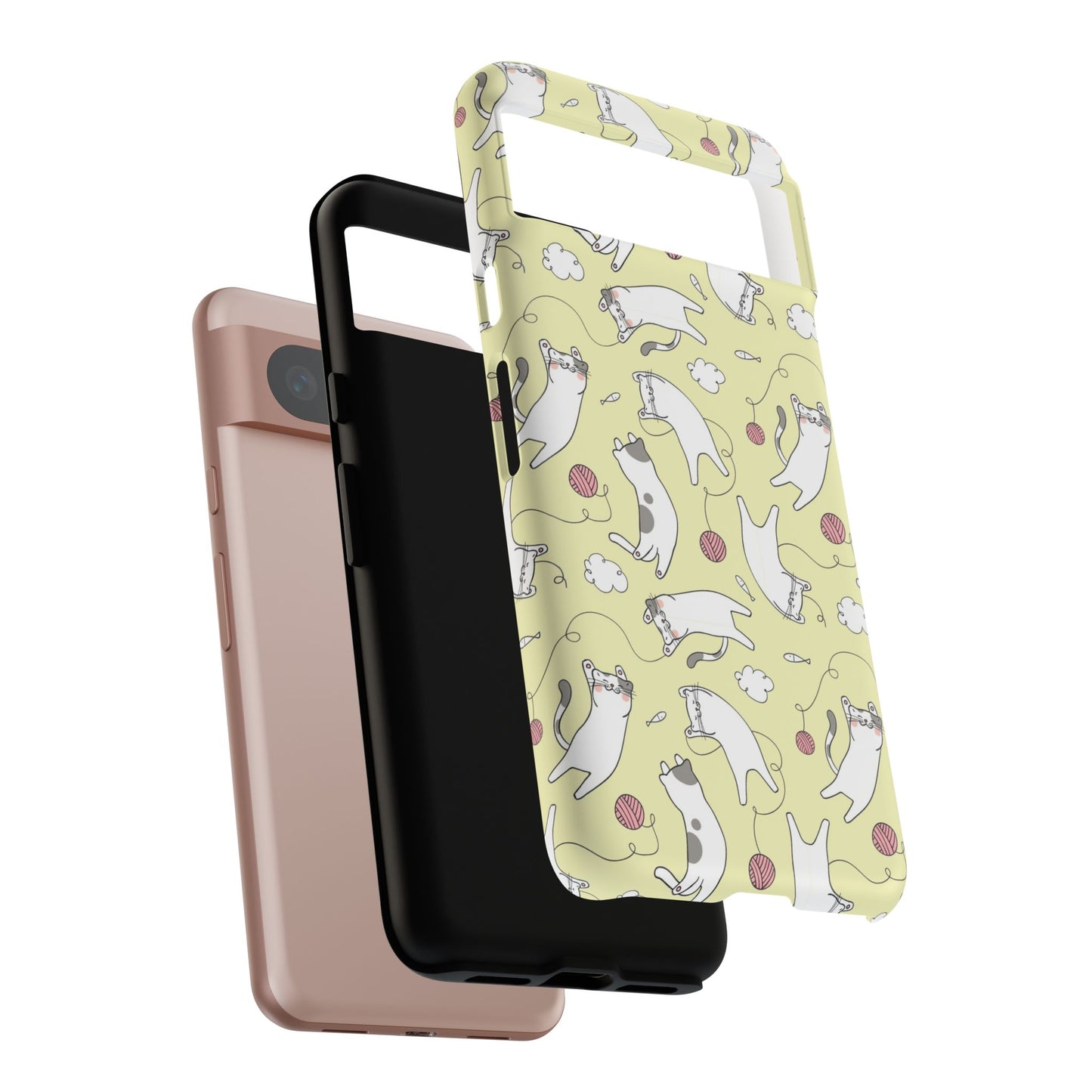 Durable Tough Phone Case, Cute Glossy Cover, Stylish and Trendy Smartphone Protection for Daily Use