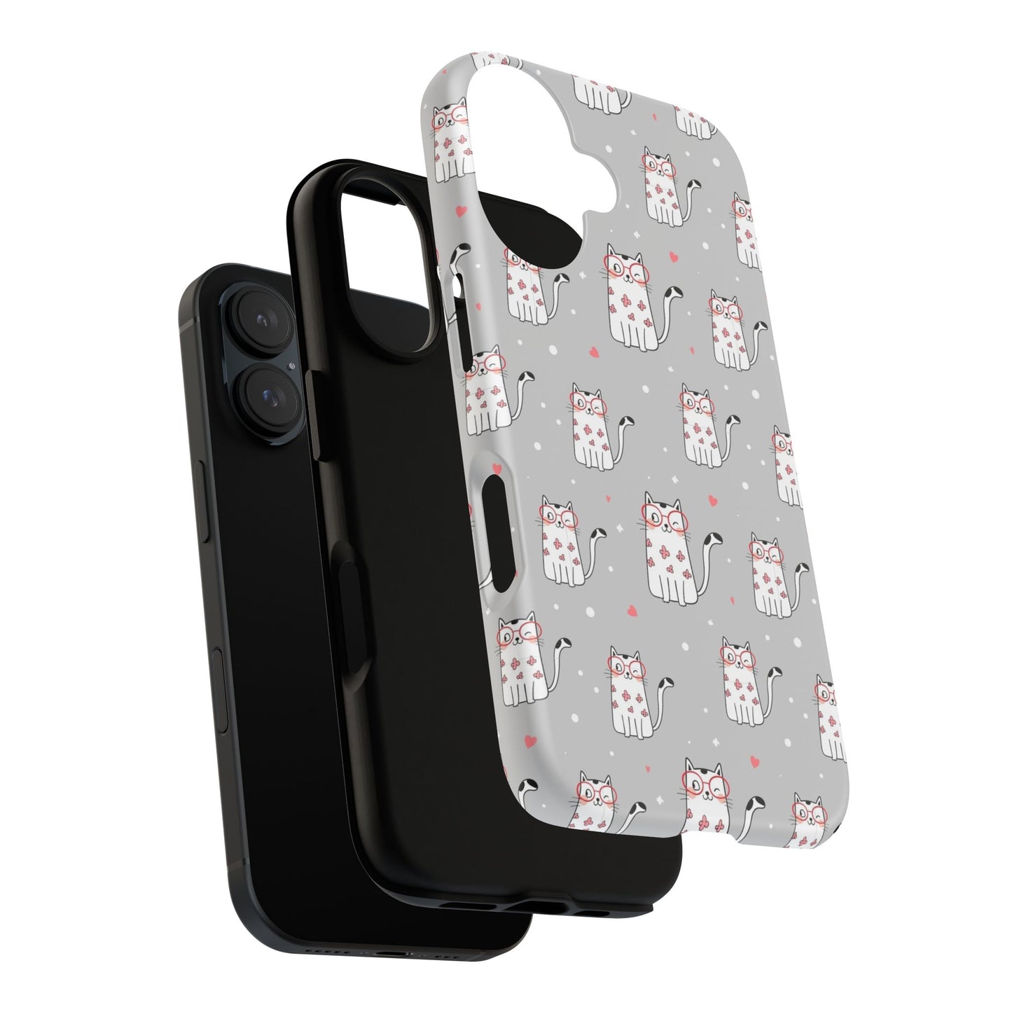 Durable Tough Phone Case, Stylish Glossy Cover, Trendy Cute Design, Perfect for Smartphone Use