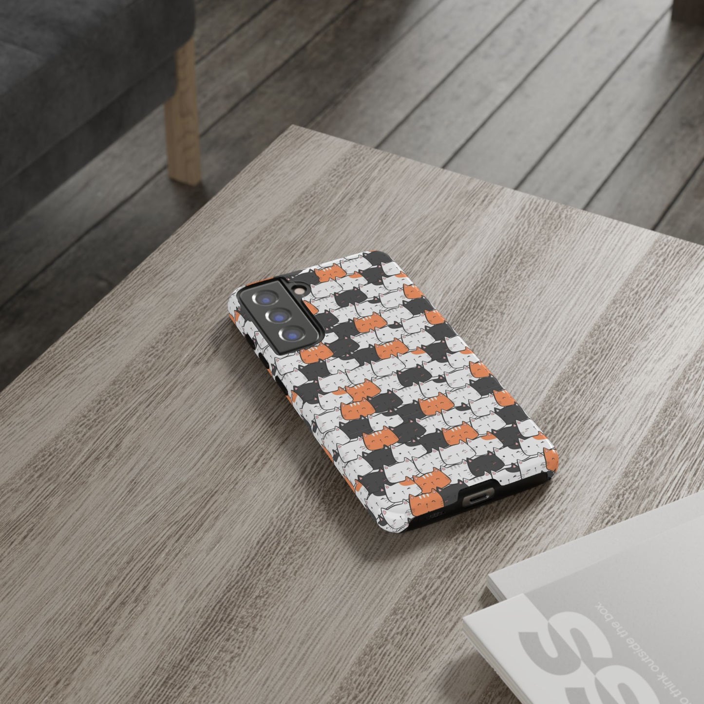Durable Tough Phone Case, Cute and Stylish Glossy Finish, Trendy Design for Smartphone Protection