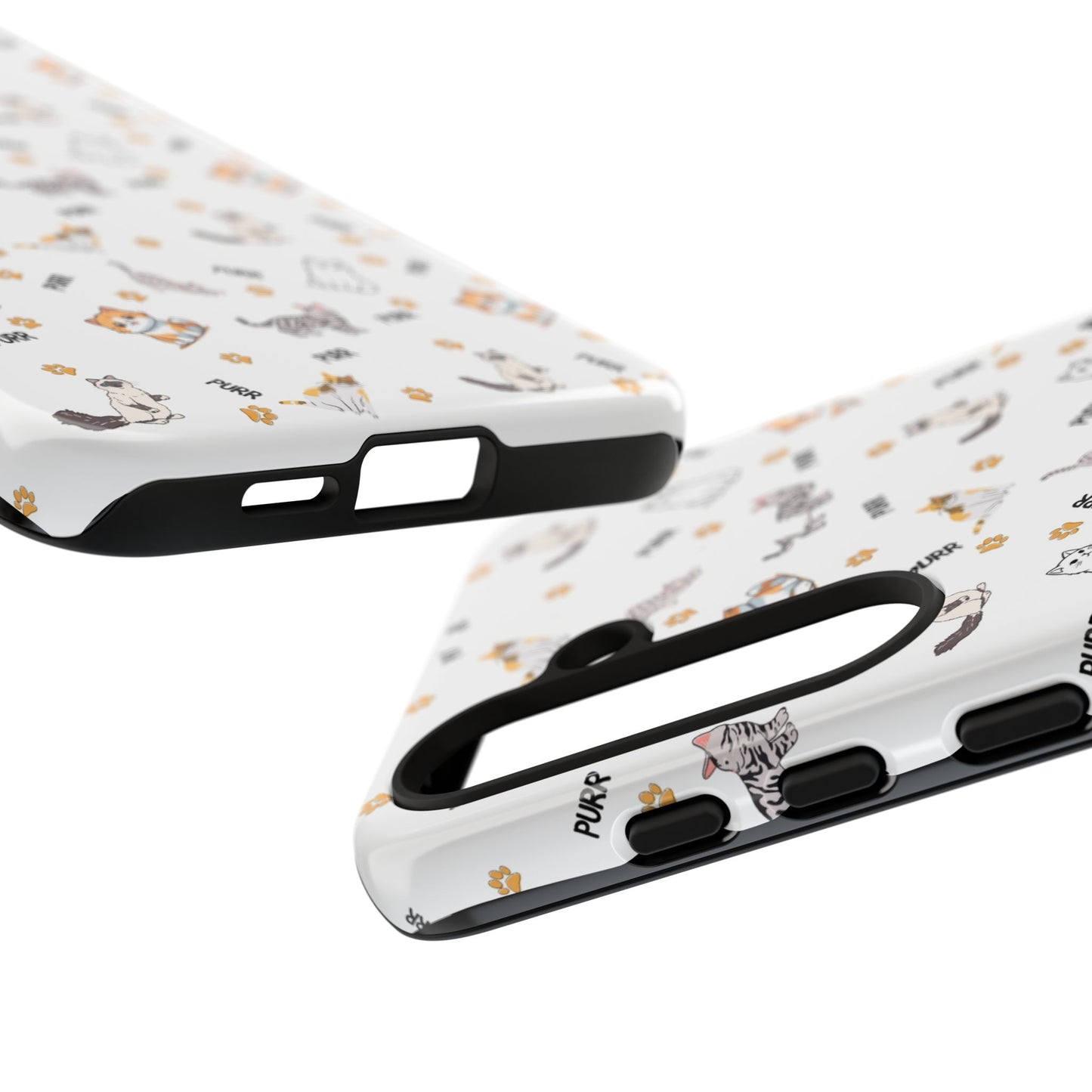 Tough Phone Case, Glossy Finish, Trendy and Cute, Durable Smartphone Protection for Daily Us