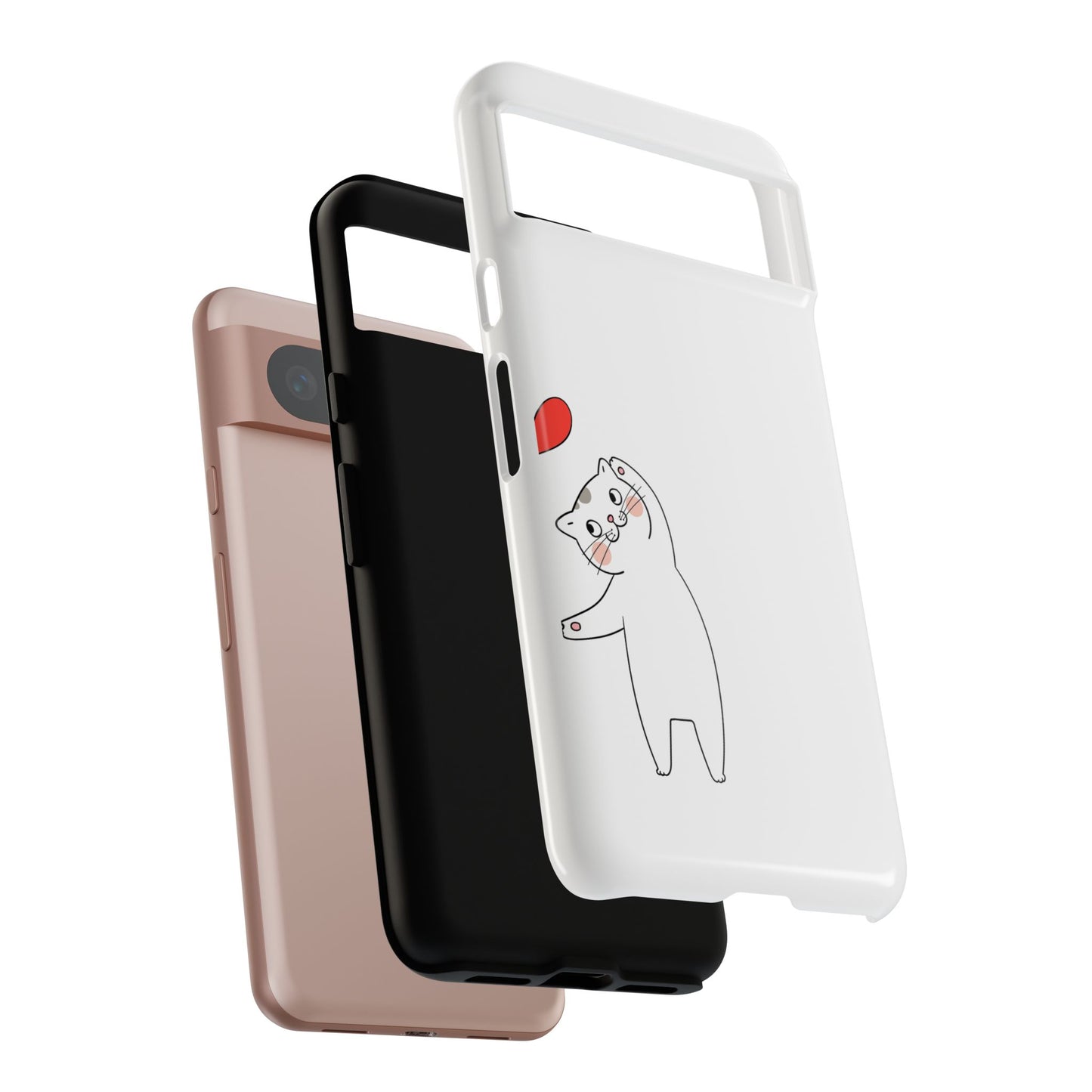 Tough Phone Case, Cute and Stylish Design, Durable Glossy Finish, Trendy Smartphone Protection for Daily Use