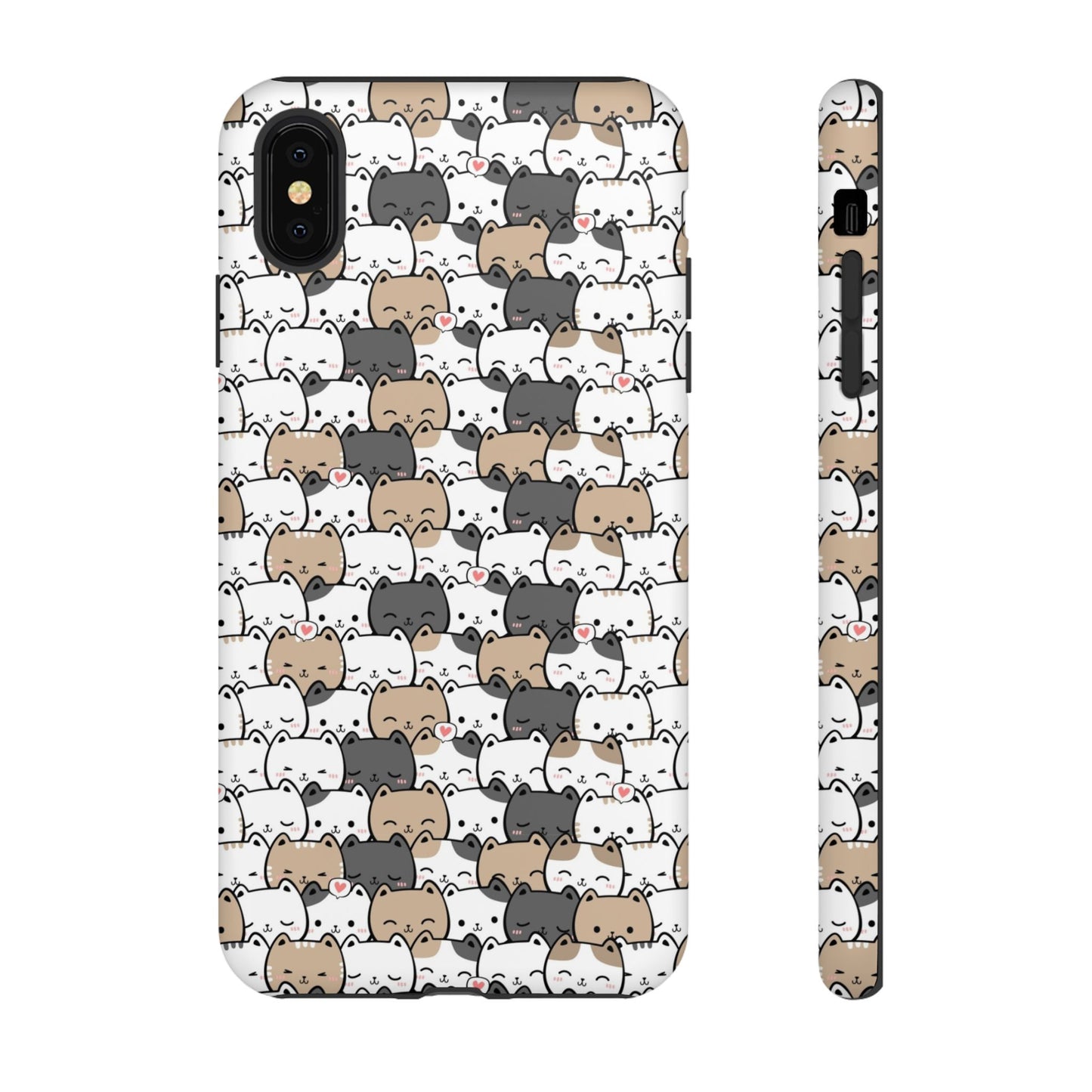 Tough Phone Case, Glossy Cute Finish, Durable and Stylish Design, Trendy Smartphone Protection