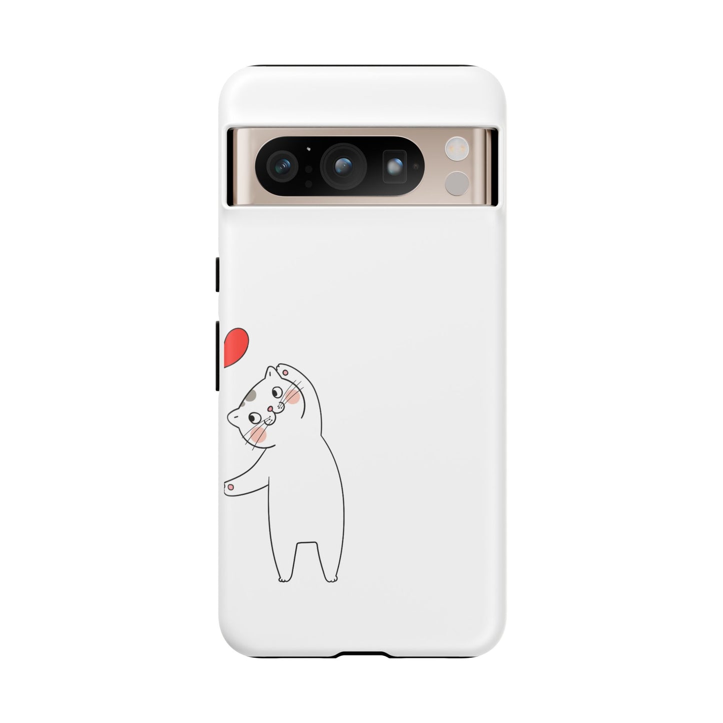 Tough Phone Case, Cute and Stylish Design, Durable Glossy Finish, Trendy Smartphone Protection for Daily Use