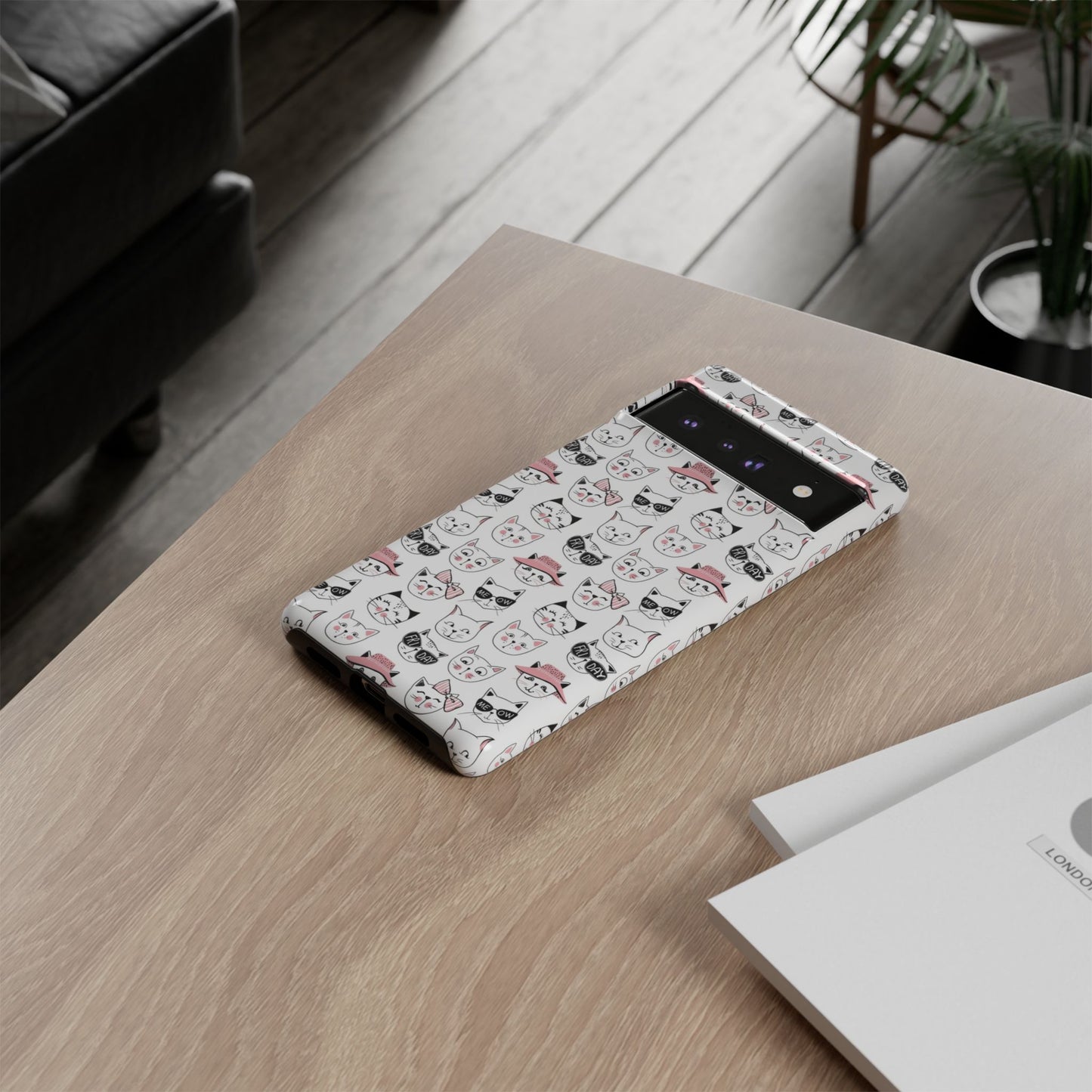 Durable Tough Phone Case, Stylish Glossy Finish, Trendy and Cute Smartphone Cover for Protection