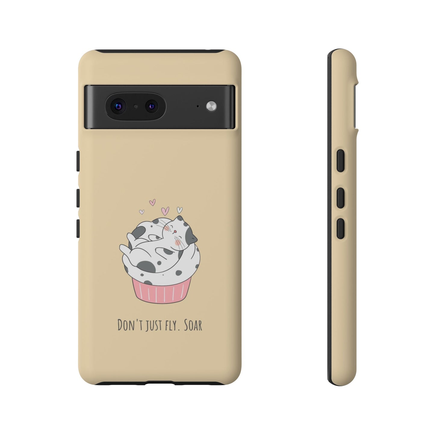Tough Phone Case, Glossy Cute Design, Durable and Stylish, Trendy Smartphone Cover for Daily Use