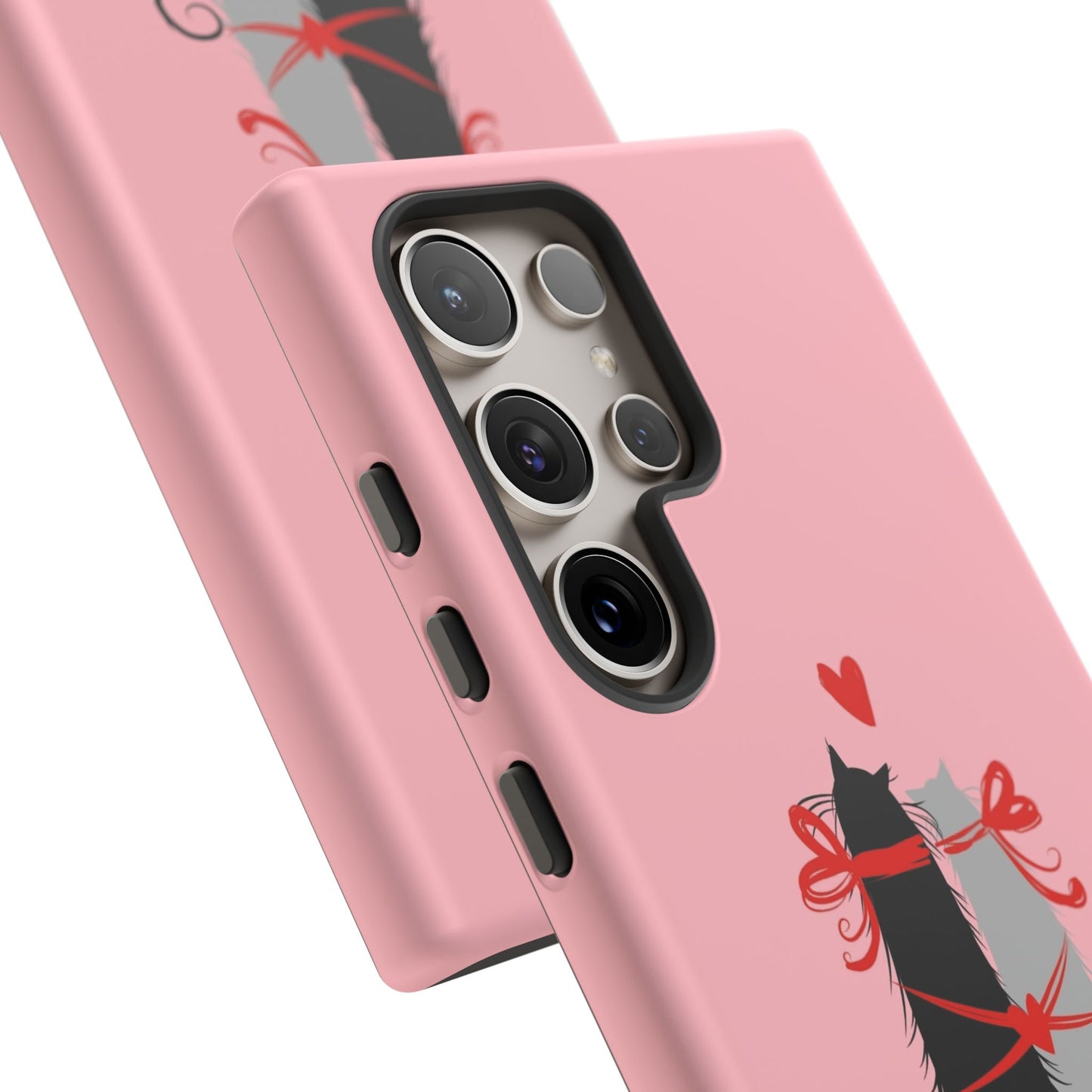 Cute Tough Phone Case, Trendy Glossy Finish, Durable and Fashionable, Stylish Everyday Cover, Smartphone Protection