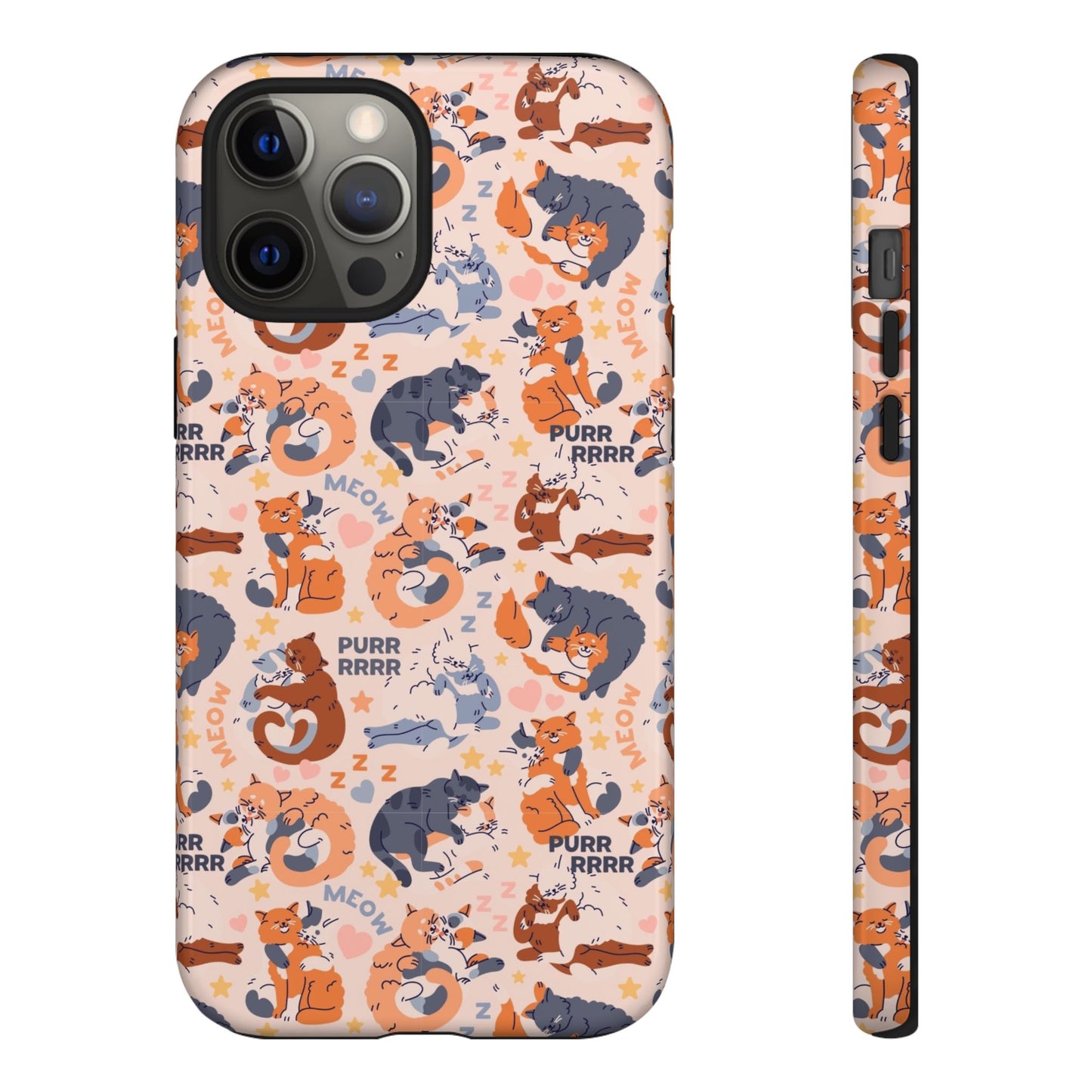 Durable Tough Phone Case, Trendy Cute Glossy Design, Stylish Smartphone Protection for Everyday Use
