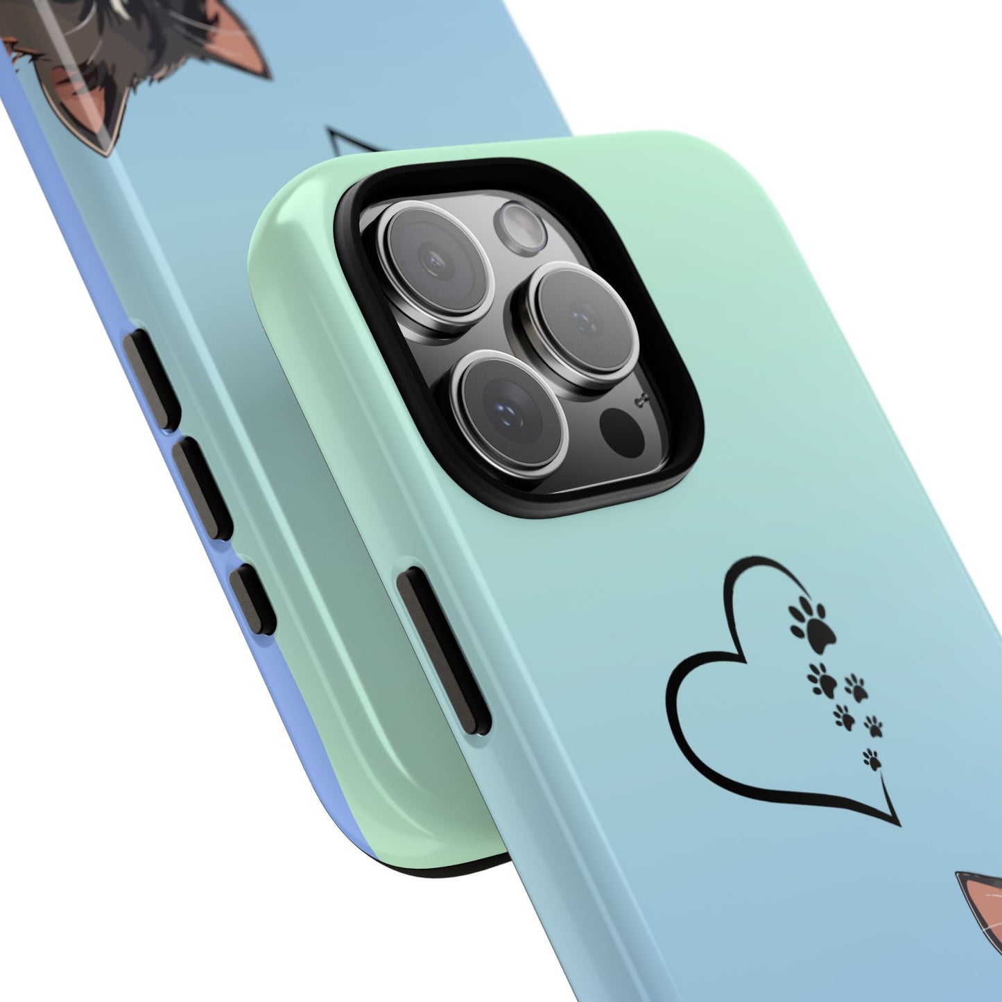 Tough Phone Case, Cute and Stylish Glossy Finish, Trendy Durable Design, Smartphone Protection