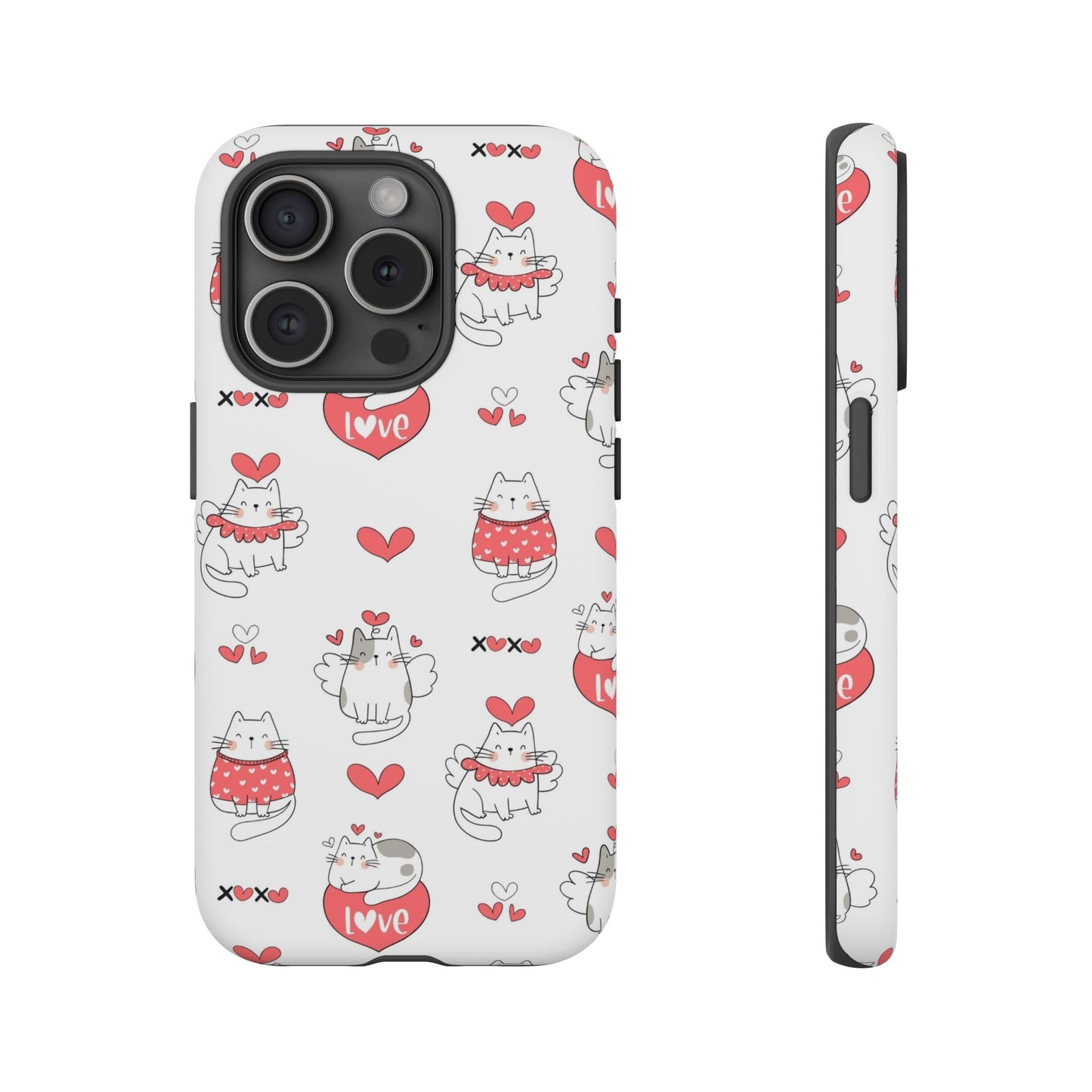 Durable Tough Phone Case, Trendy Glossy Cover, Stylish Cute Design, Perfect for Smartphone Protection