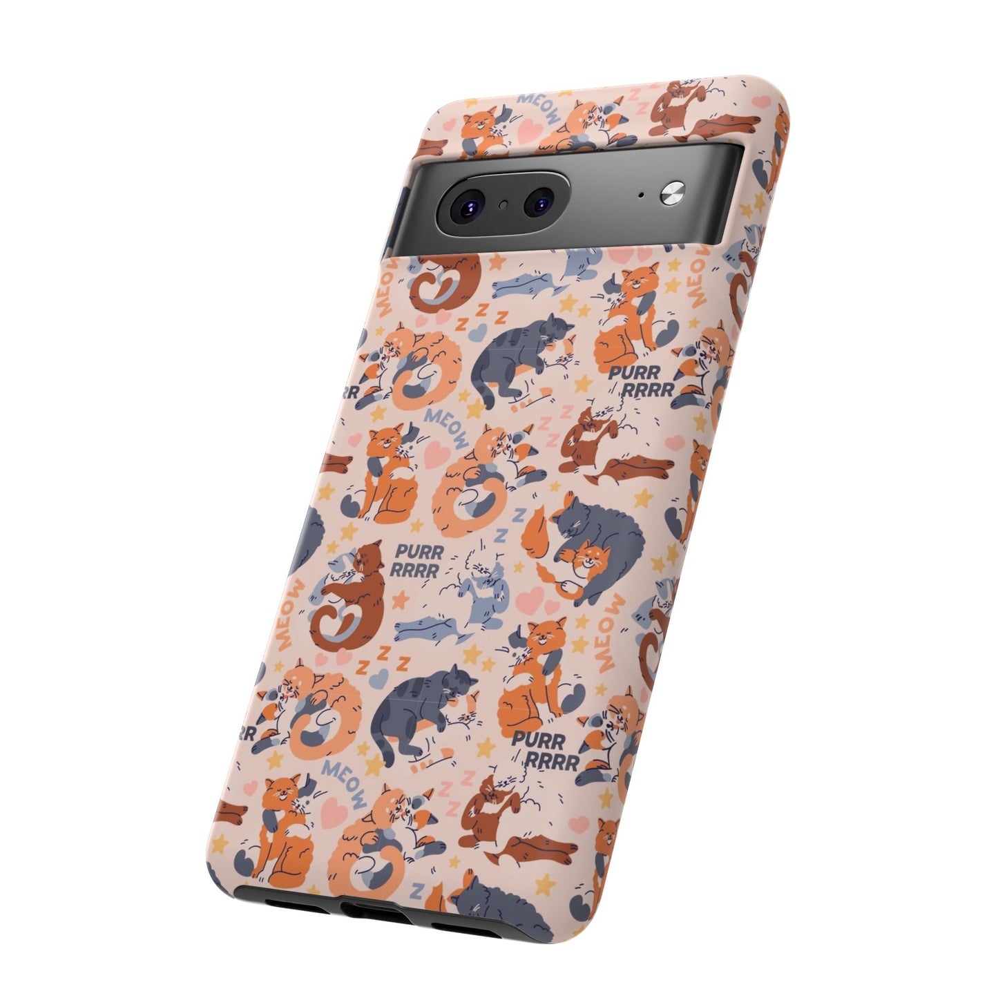 Durable Tough Phone Case, Trendy Cute Glossy Design, Stylish Smartphone Protection for Everyday Use