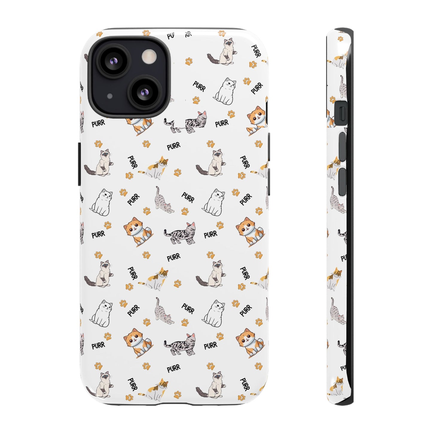 Tough Phone Case, Glossy Finish, Trendy and Cute, Durable Smartphone Protection for Daily Us