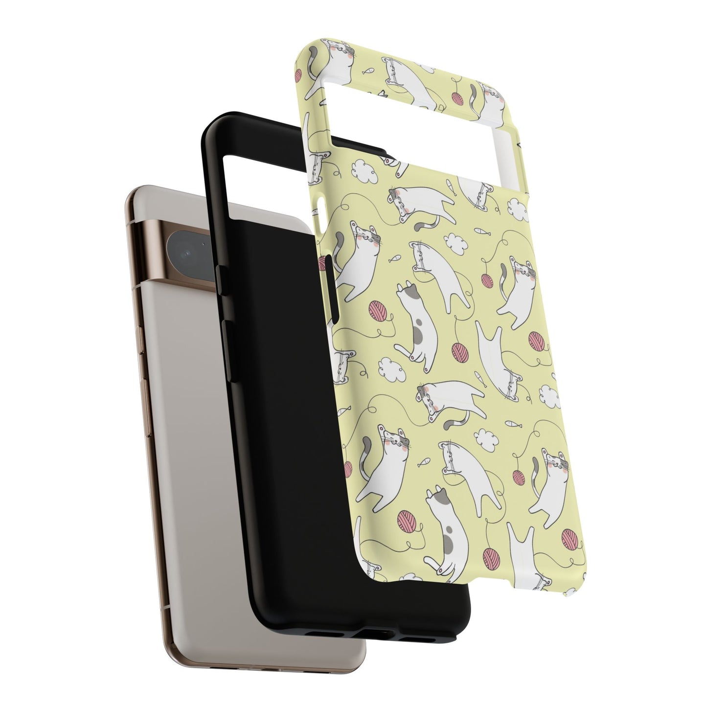 Durable Tough Phone Case, Cute Glossy Cover, Stylish and Trendy Smartphone Protection for Daily Use
