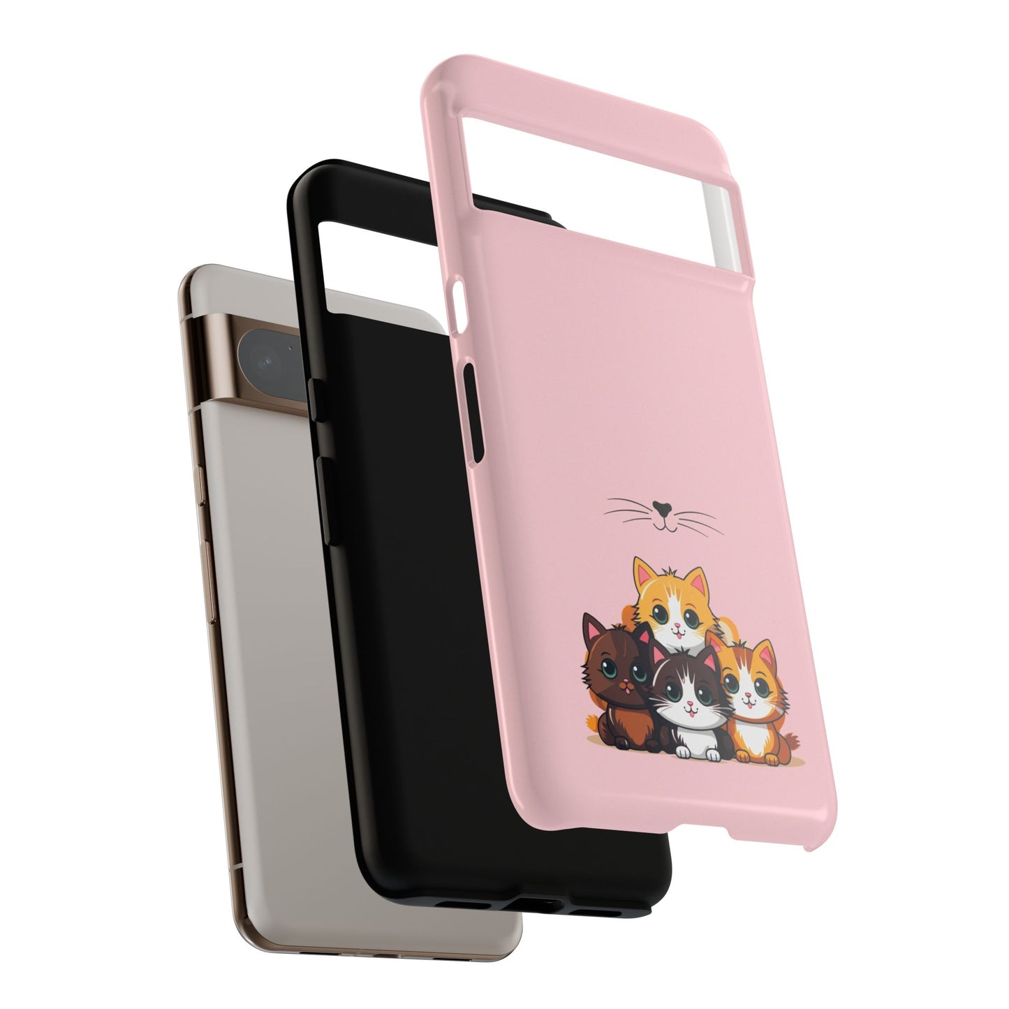 Durable Tough Phone Case, Glossy Stylish Finish, Trendy and Cute Design, Fashionable Everyday Smartphone Cover