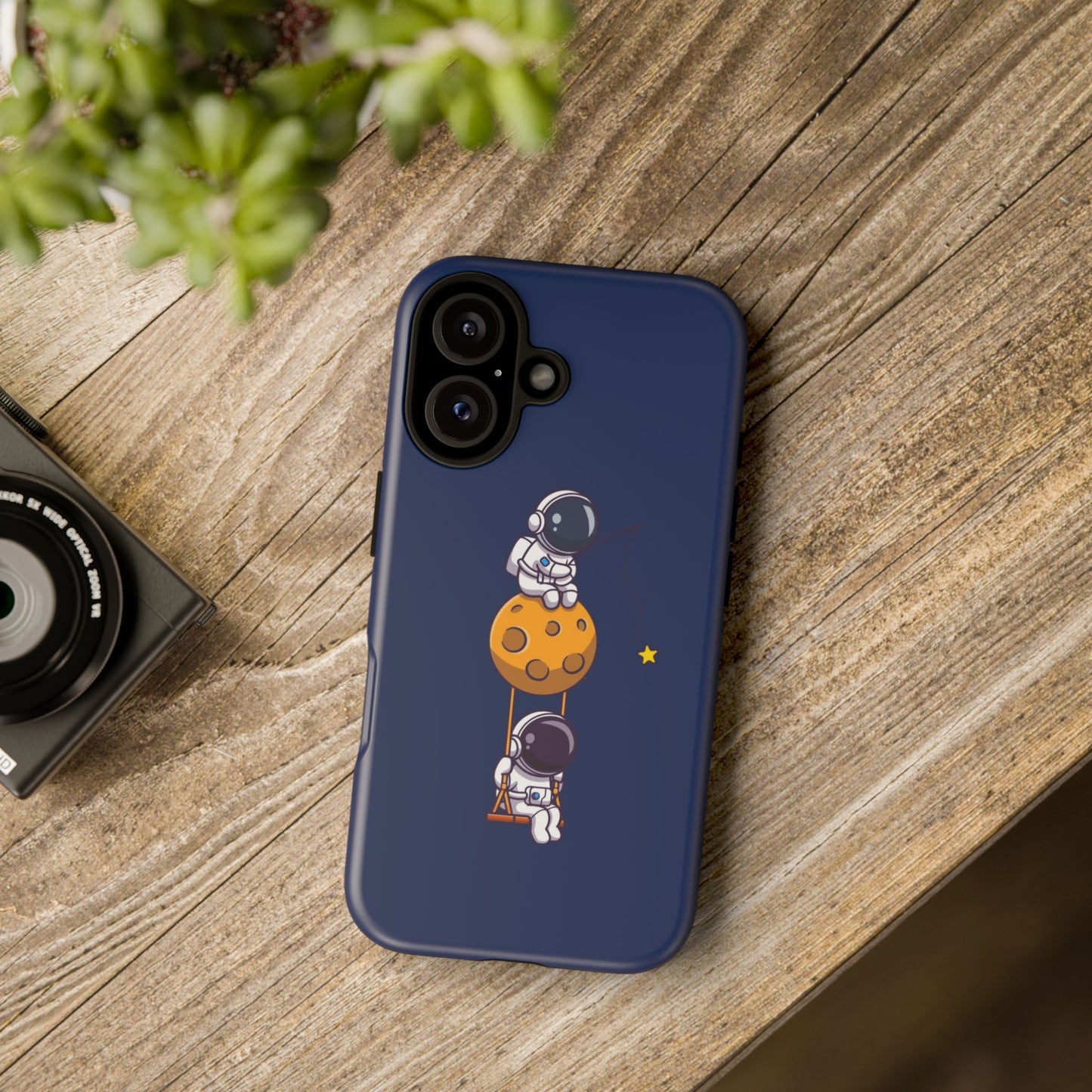 Astronaut Adventure Phone Case - Galaxy Design with Space Explorers