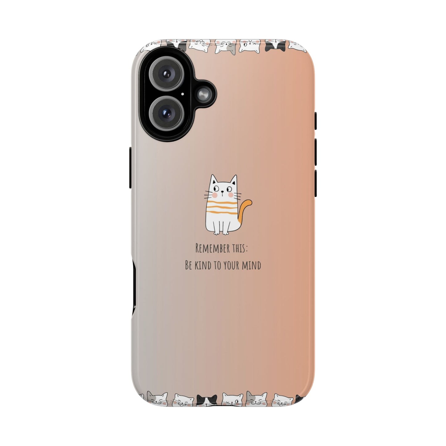 Durable Tough Phone Case, Cute Stylish Design, Glossy Trendy Cover for Smartphone Protection