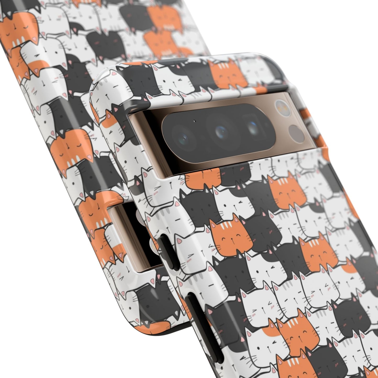 Durable Tough Phone Case, Cute and Stylish Glossy Finish, Trendy Design for Smartphone Protection
