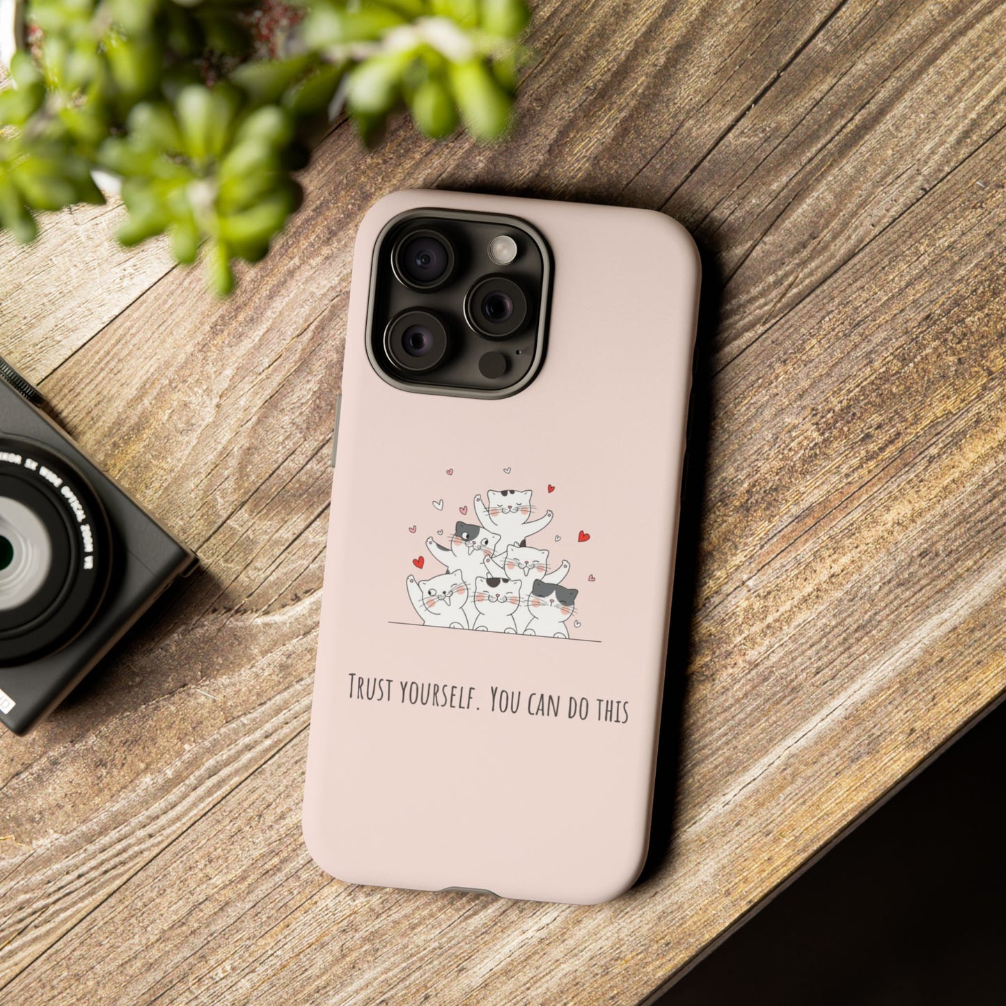 Tough Phone Case, Stylish Glossy Finish, Durable Design, Cute and Trendy Cover for Smartphones