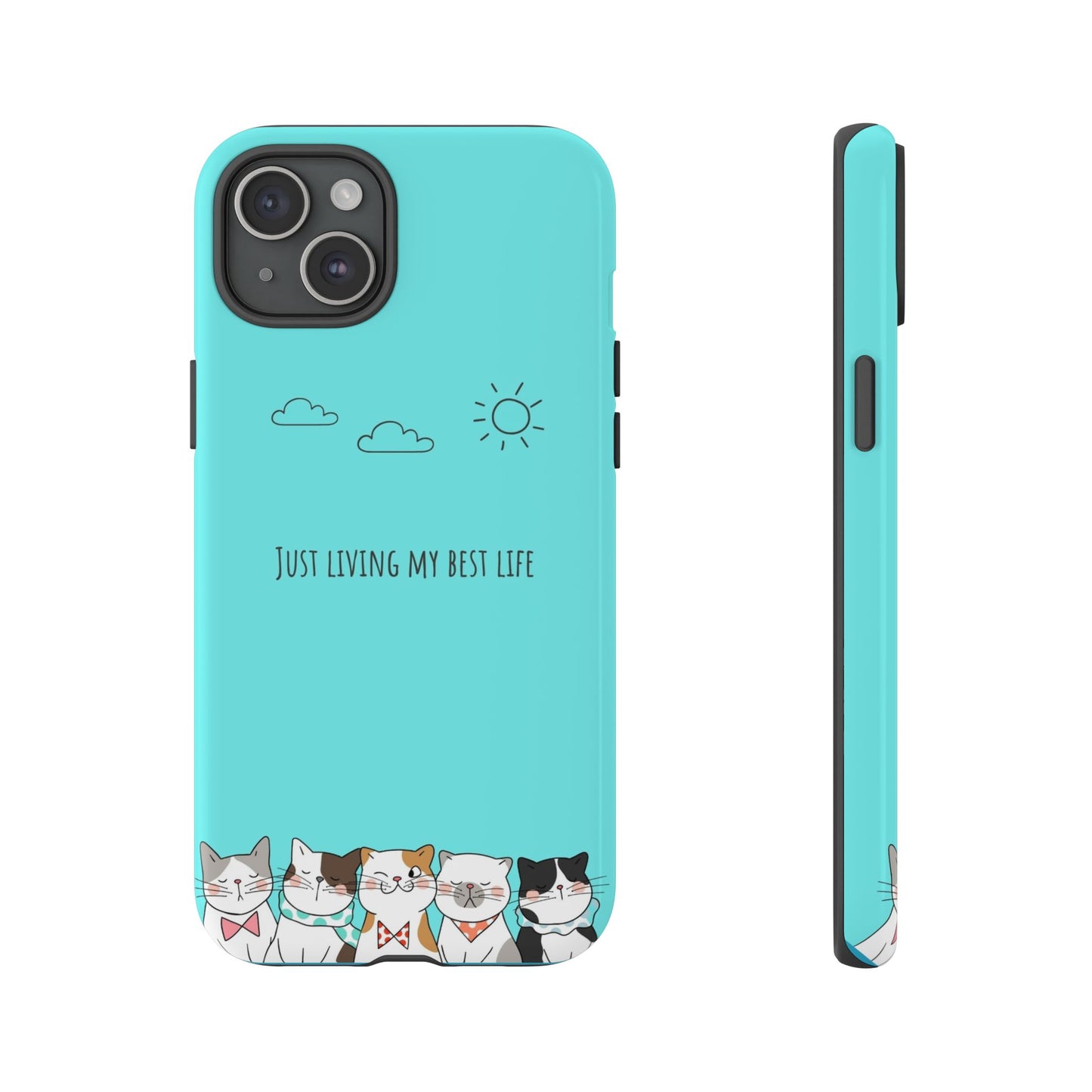 Durable Tough Phone Case, Stylish Trendy Glossy Finish, Cute Design for Smartphone Protection