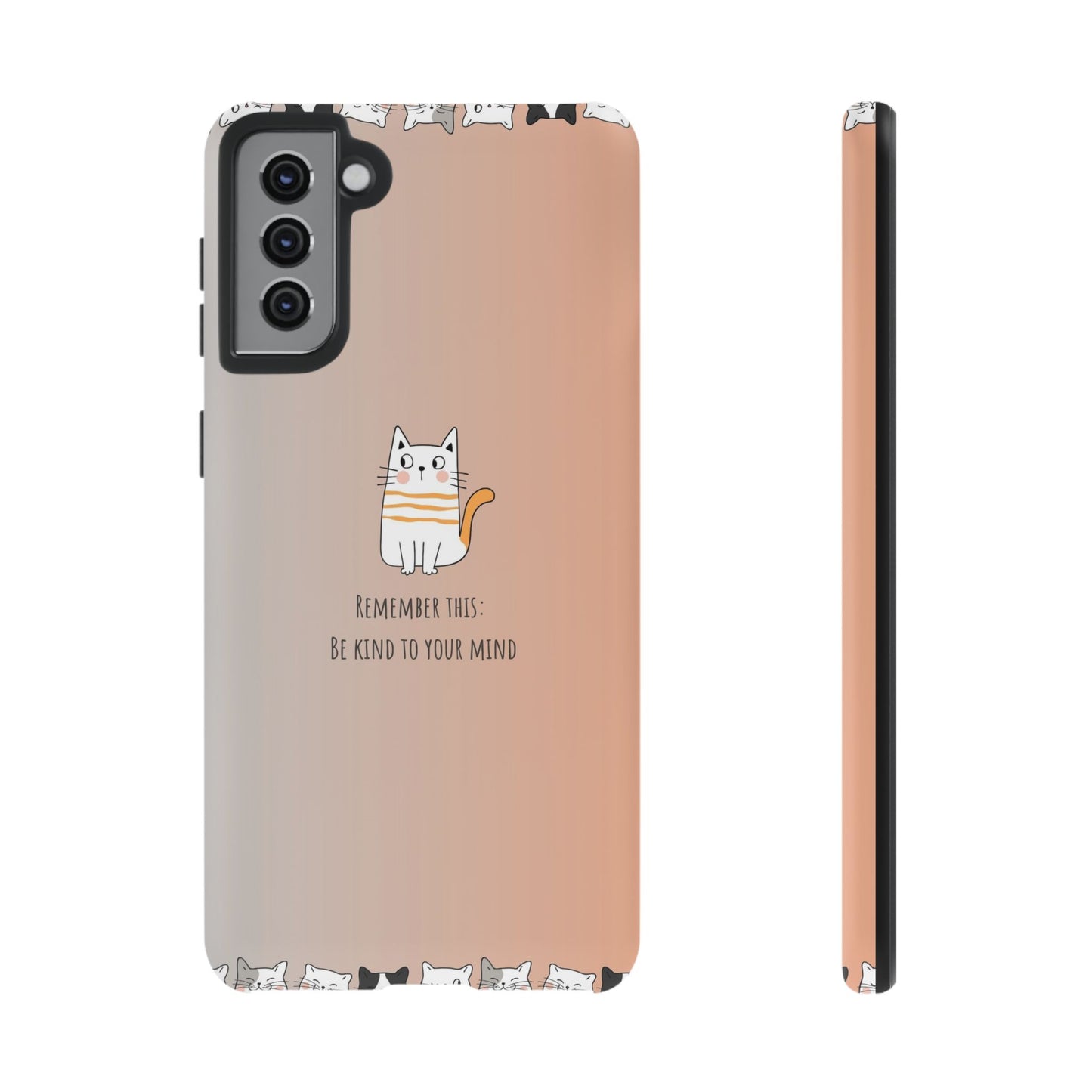 Durable Tough Phone Case, Cute Stylish Design, Glossy Trendy Cover for Smartphone Protection