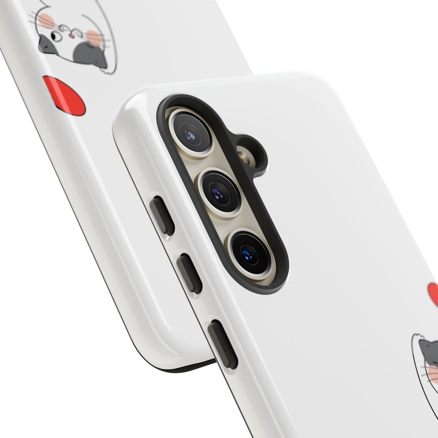 Tough Phone Case, Durable and Trendy Glossy Finish, Cute Stylish Design, Everyday Smartphone Protection