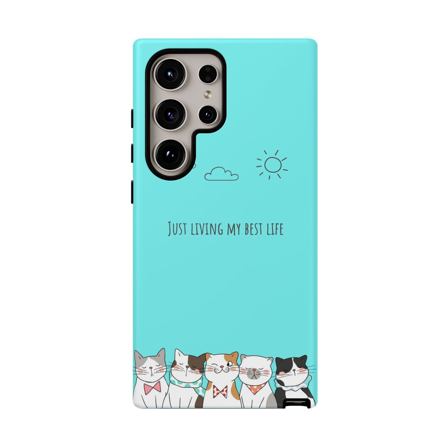 Durable Tough Phone Case, Stylish Trendy Glossy Finish, Cute Design for Smartphone Protection