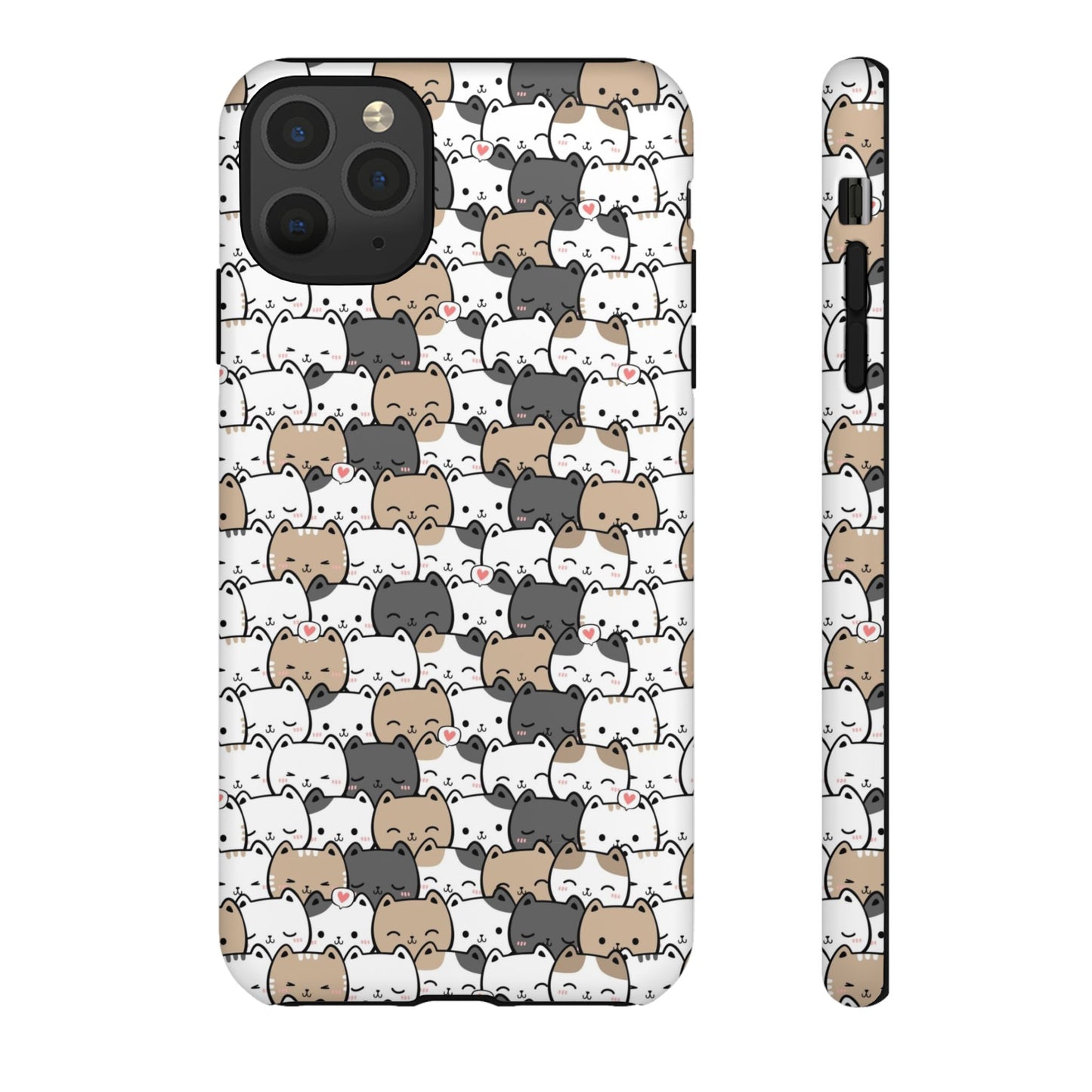 Tough Phone Case, Glossy Cute Finish, Durable and Stylish Design, Trendy Smartphone Protection