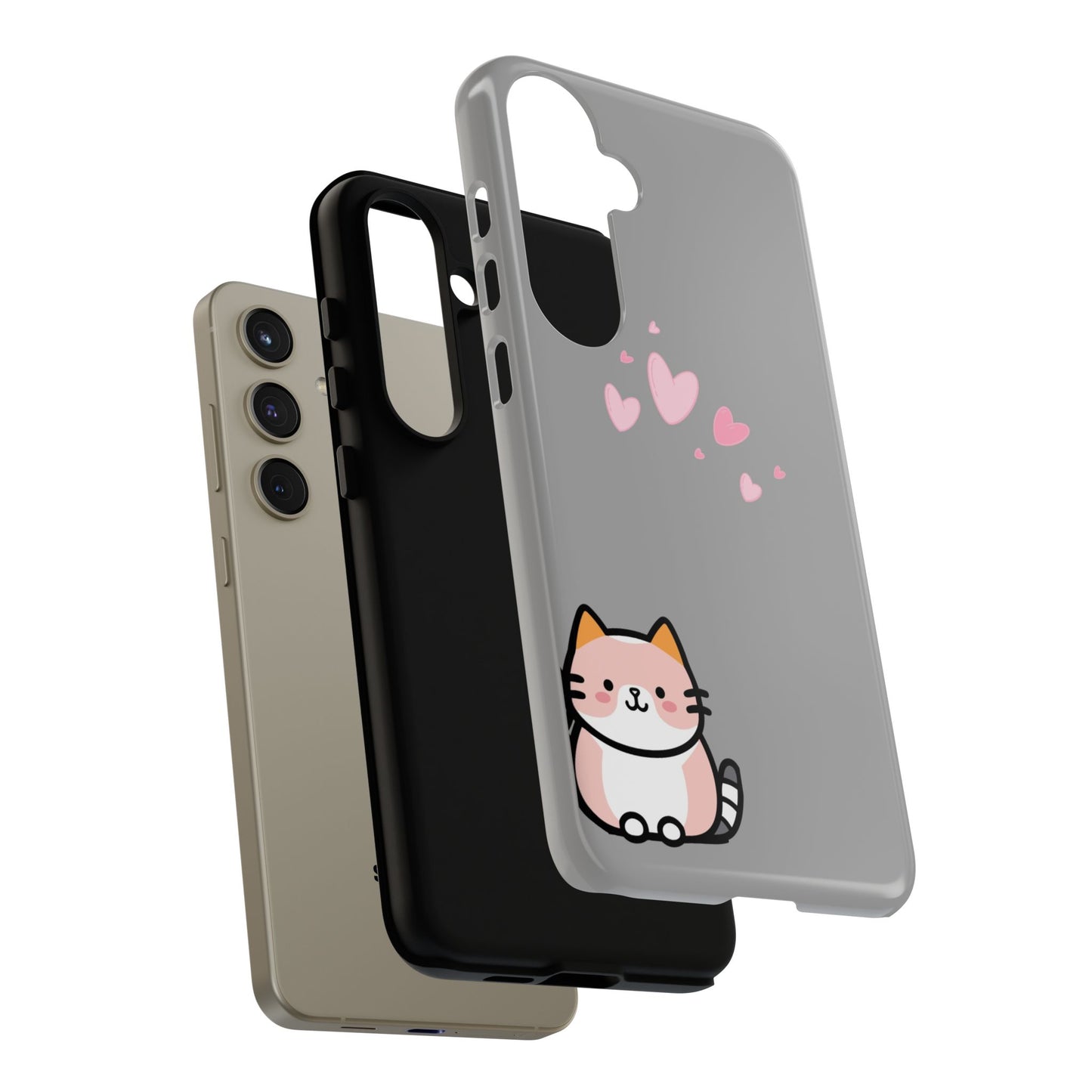 Stylish Tough Phone Case, Durable Glossy Cover, Cute Trendy Design, Perfect Smartphone Protection